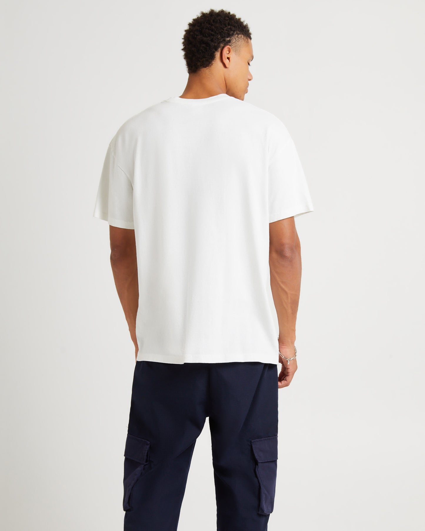 Sheer Luck Short Sleeve T-Shirt Thrift White