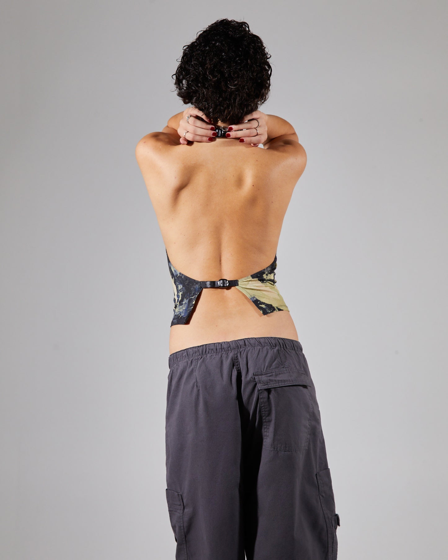 Belted Halter Top