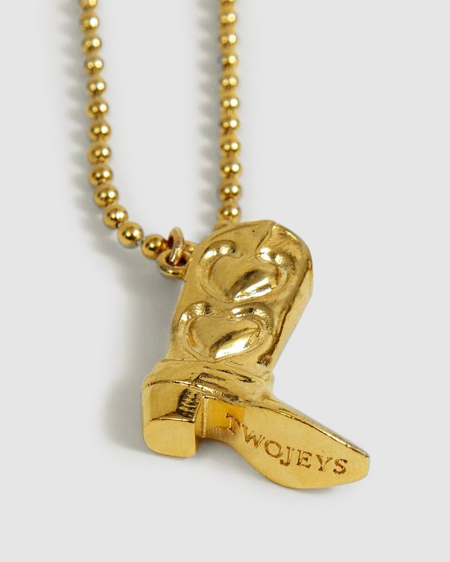 Boot Necklace