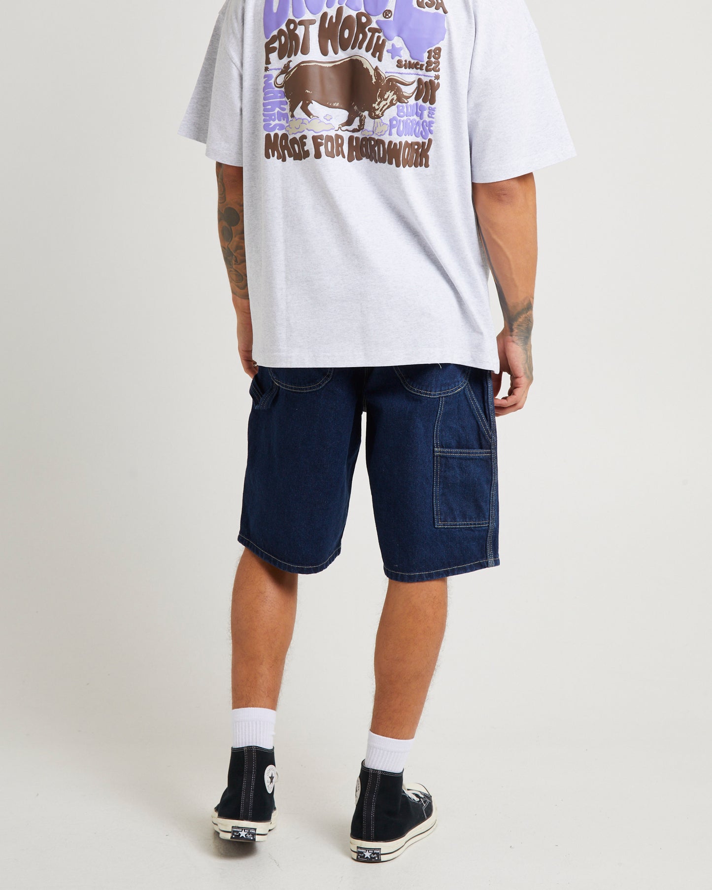 SDX200 11'' Relaxed Fit Denim Carpenter Shorts