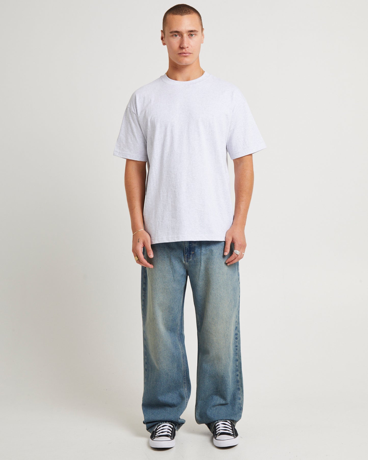 A5 Baggy Denim Jeans Carson Indigo