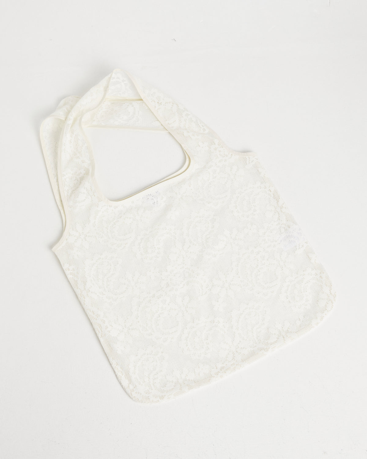 Fleur Lace Shopper Bag ECRU