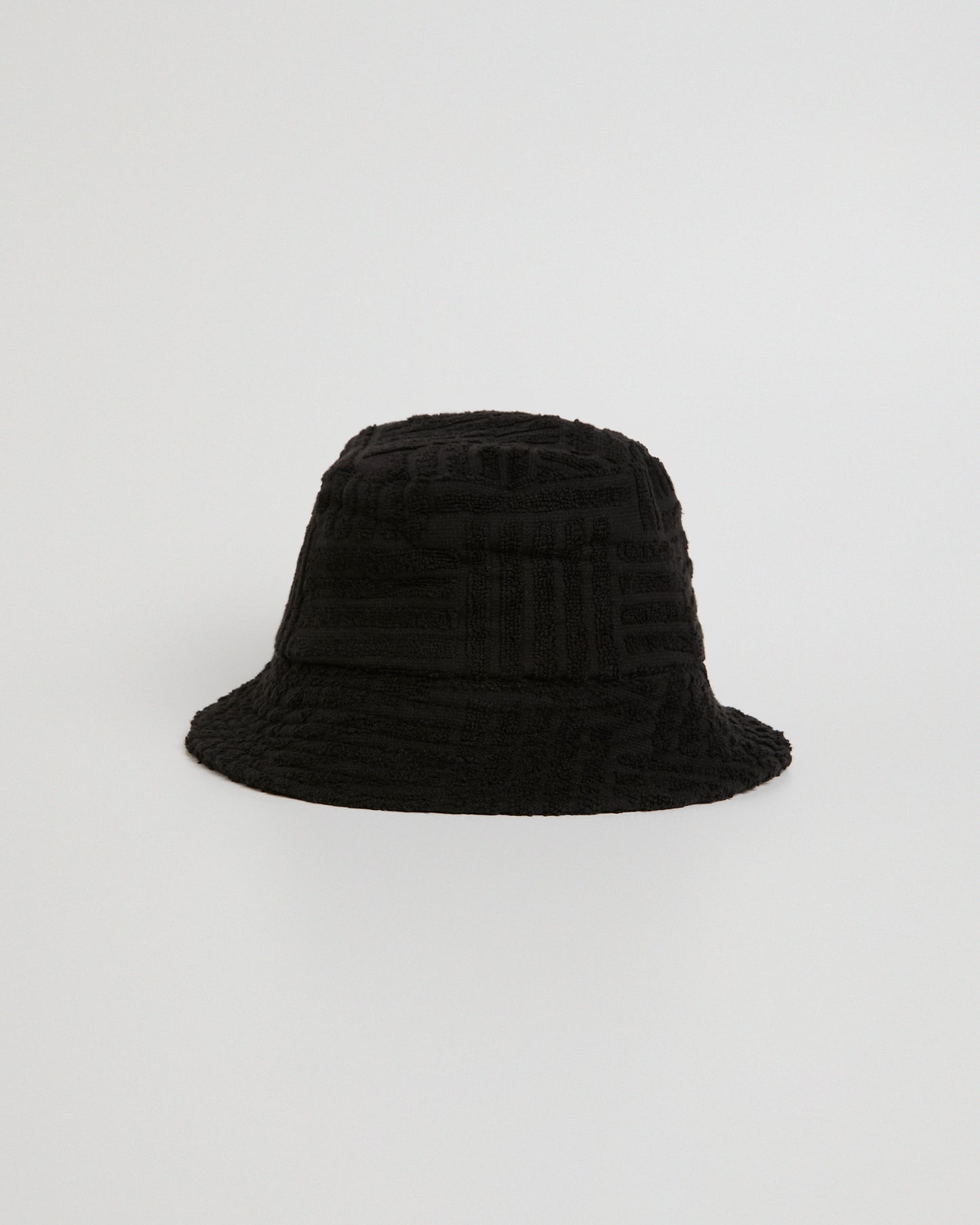 Soleil Bucket Hat Black BLACK TOWELLING /GOLD