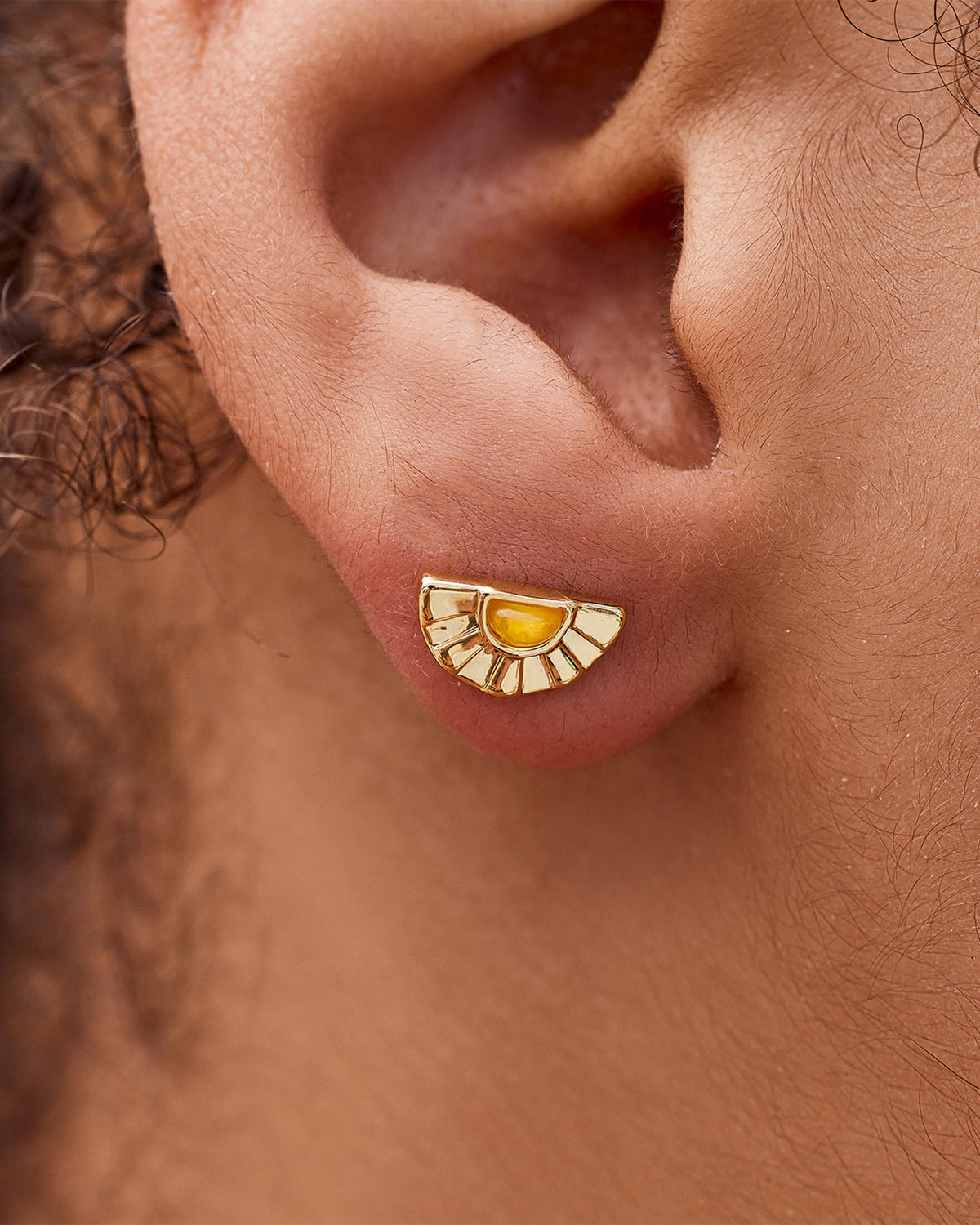 Pacifica Stud Earrings GOLD