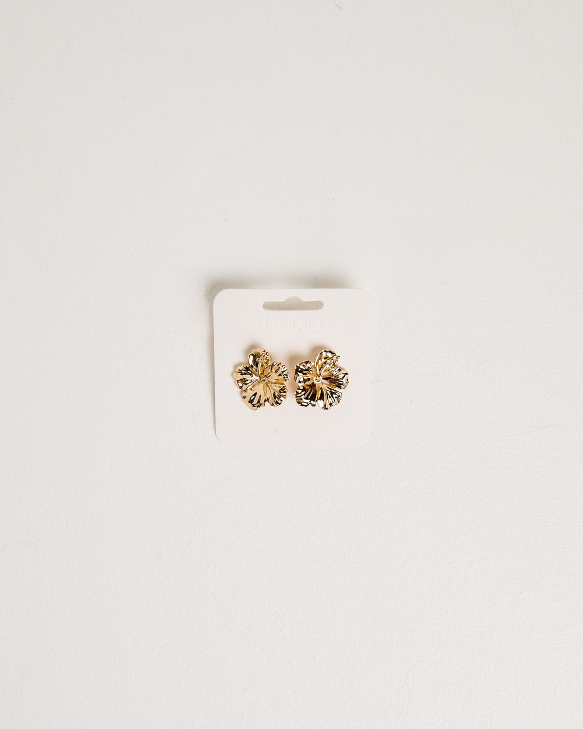 Flora Flower Earings GOLD