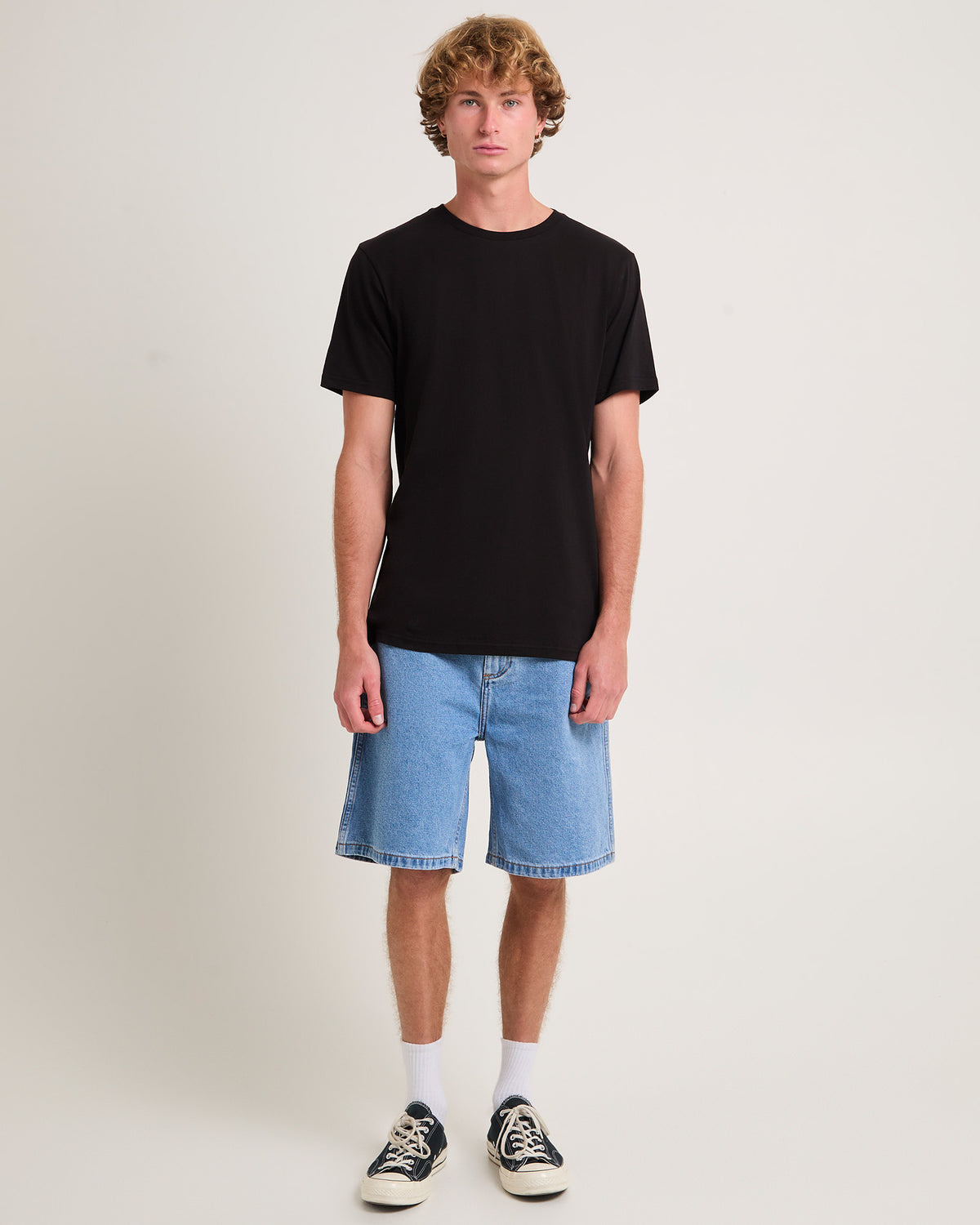 Big Boss Denim Shorts Freshwater MID BLUE