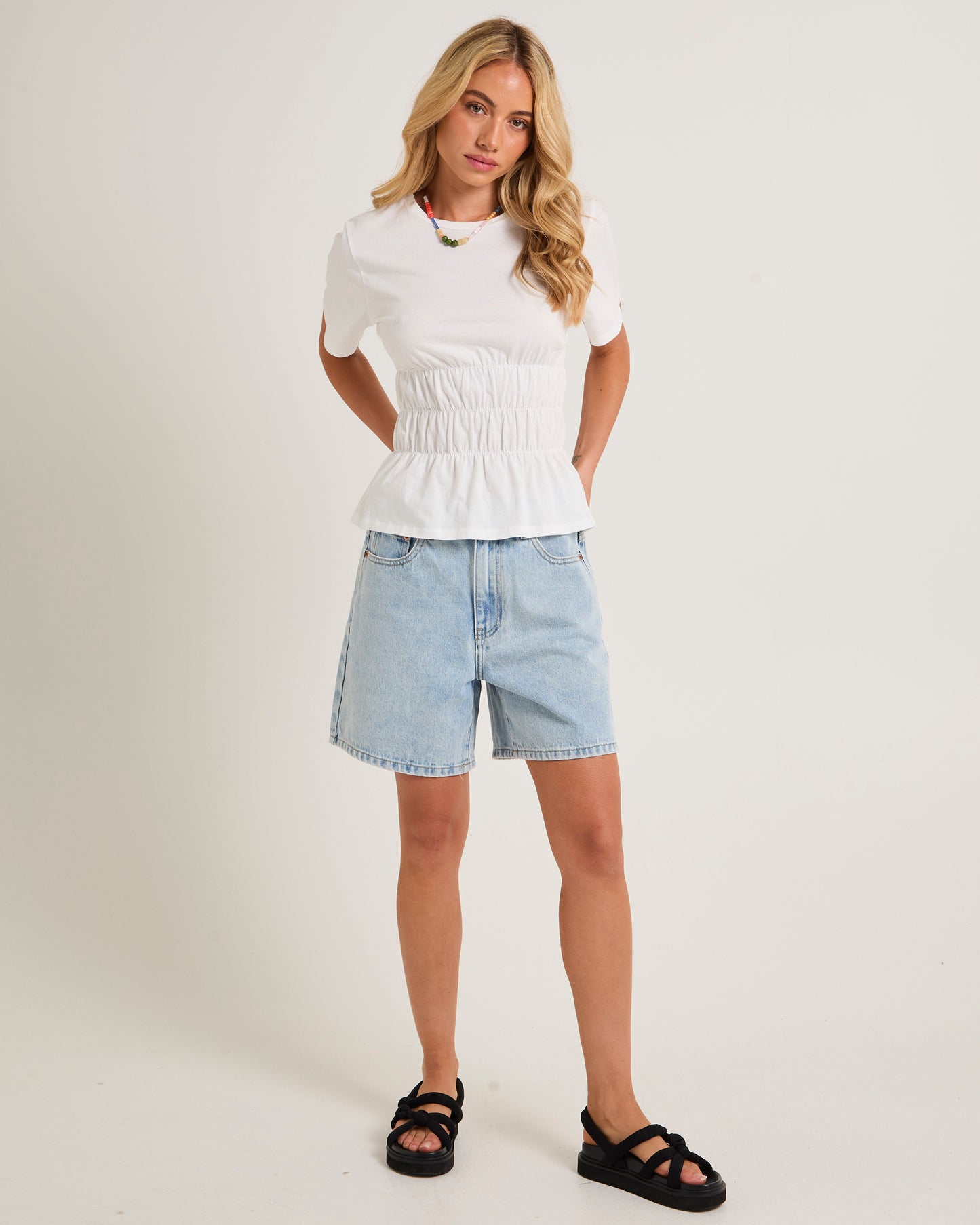 Vahli Denim Jorts