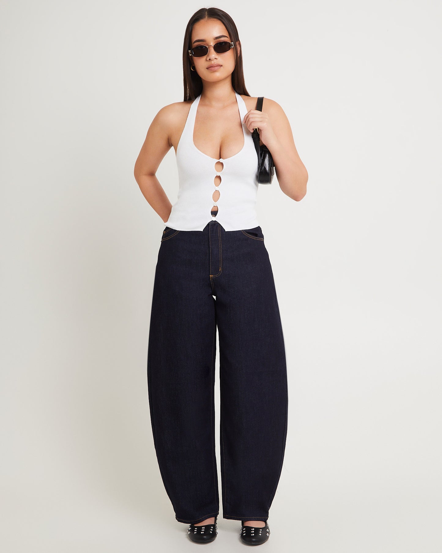Kaia Keyhole Halter Top