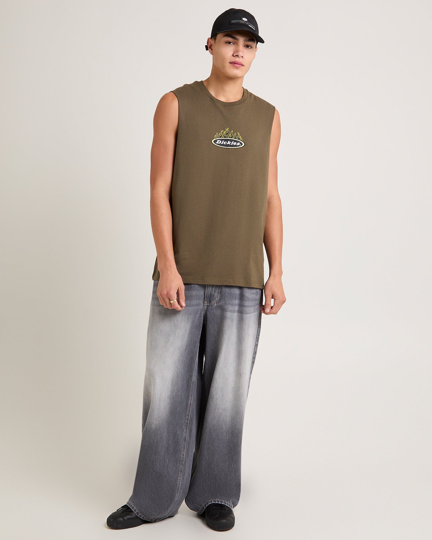 Fire Boy Muscle Tank Top