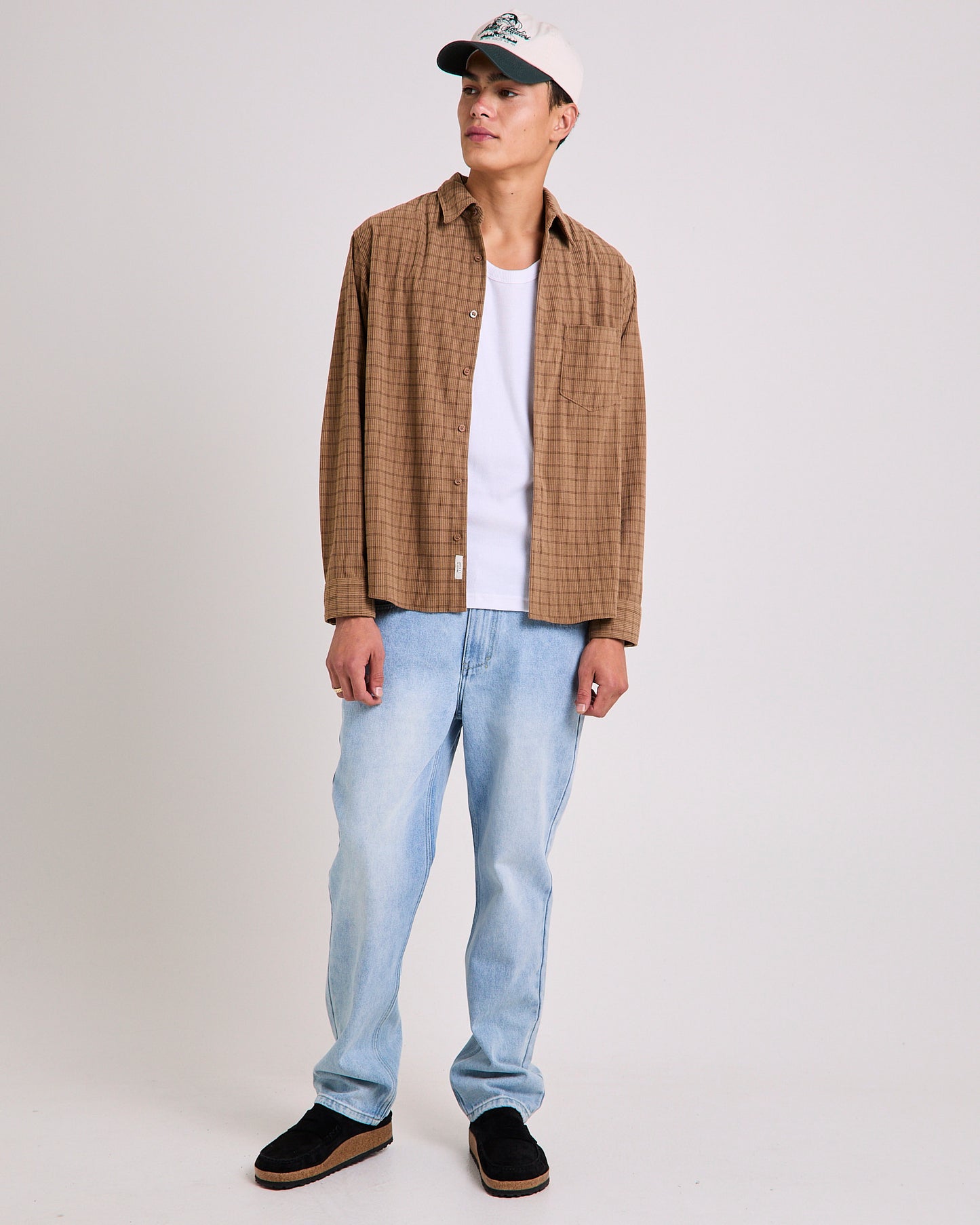 Murphy Check Cord Long Sleeve Shirt
