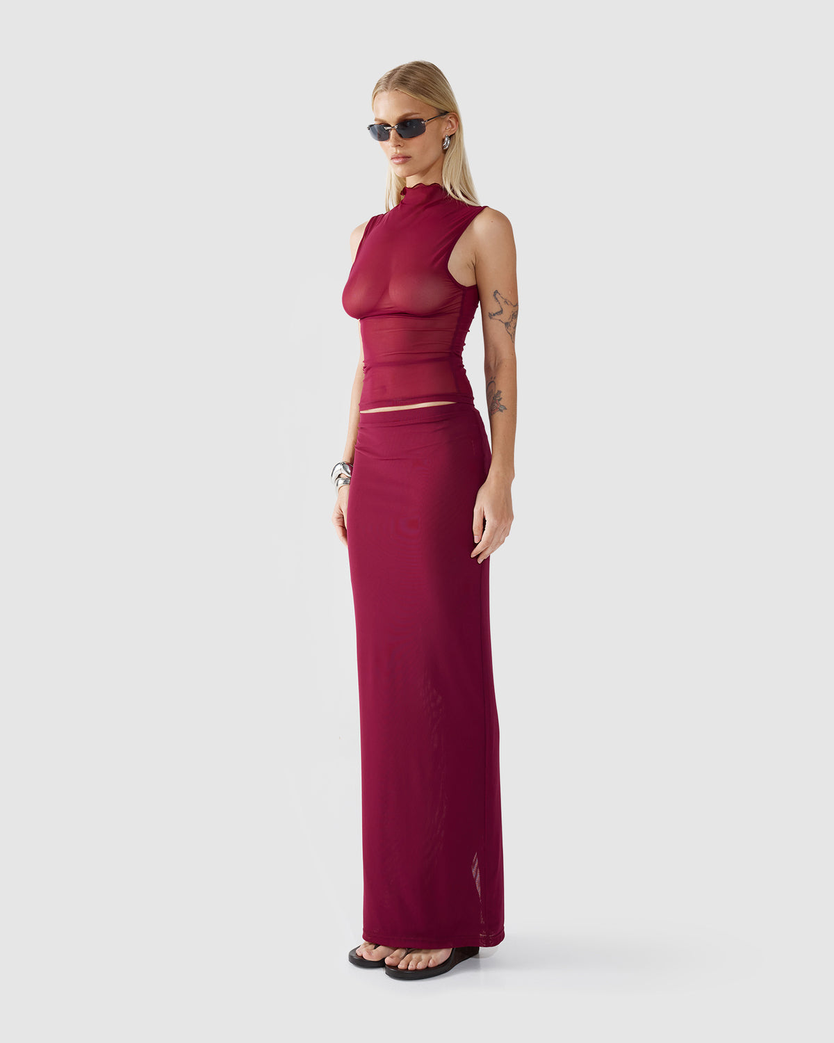 Maddox Skirt BERRY