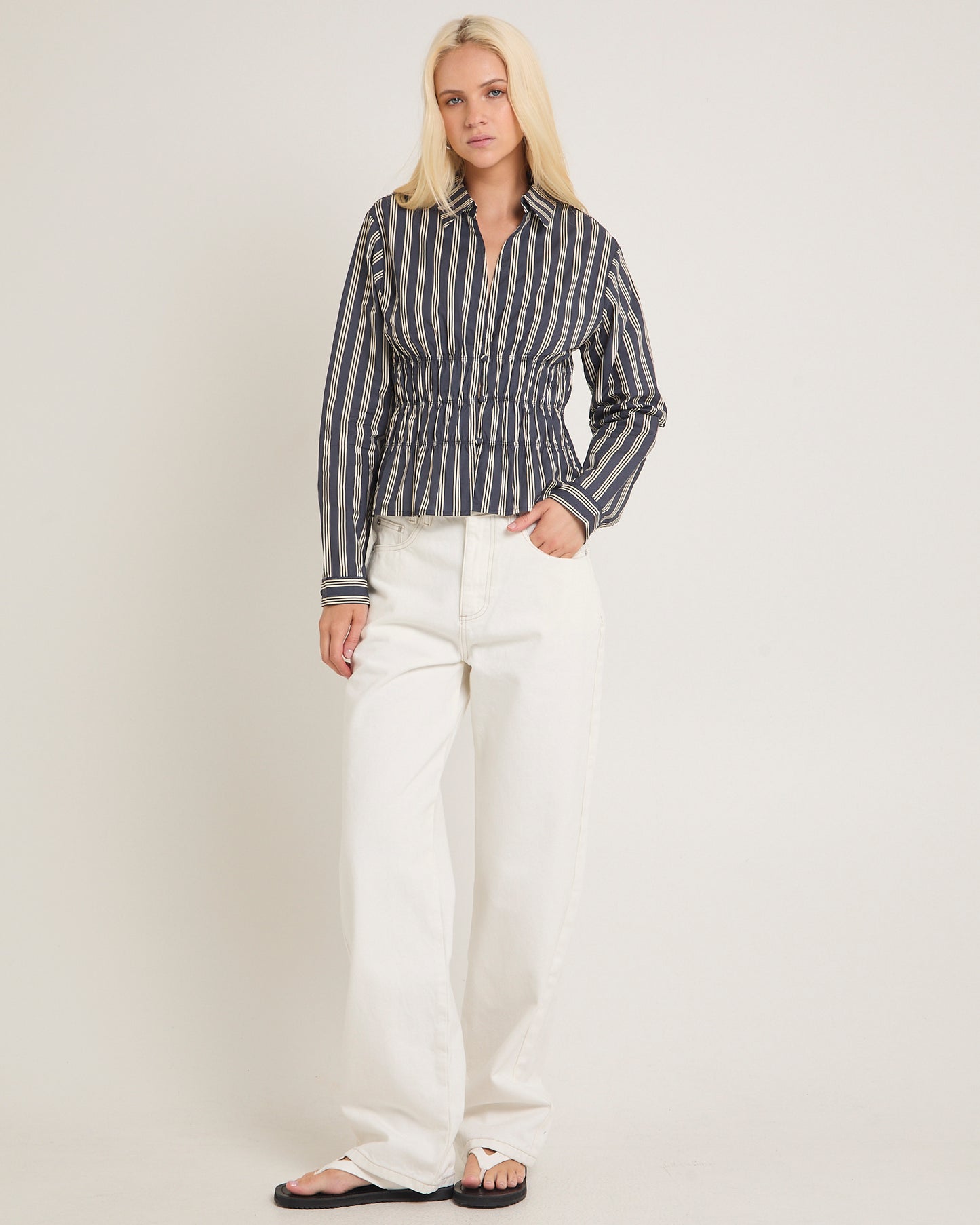 Monty Gathered Shirt