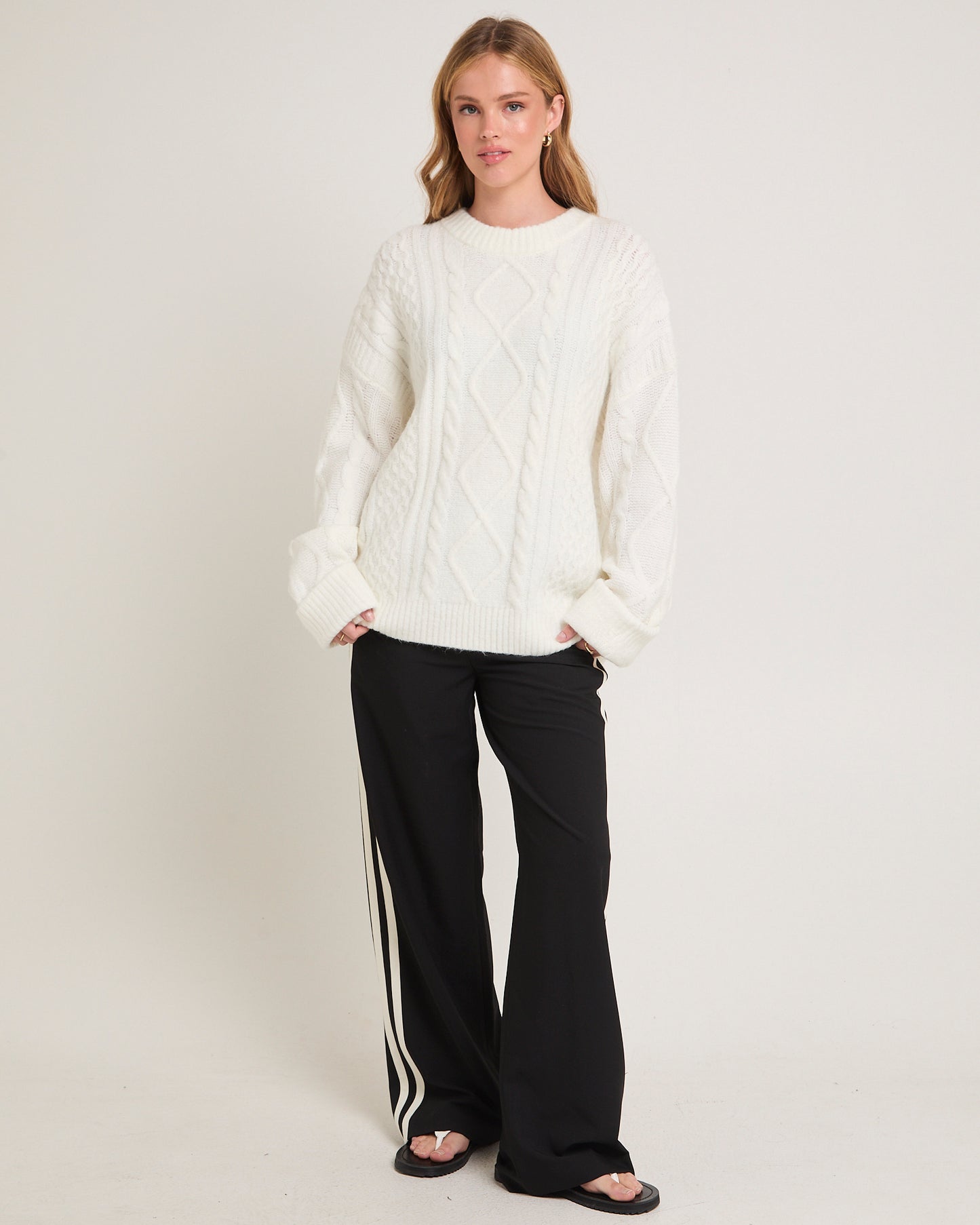Clara Cable Knit Sweater