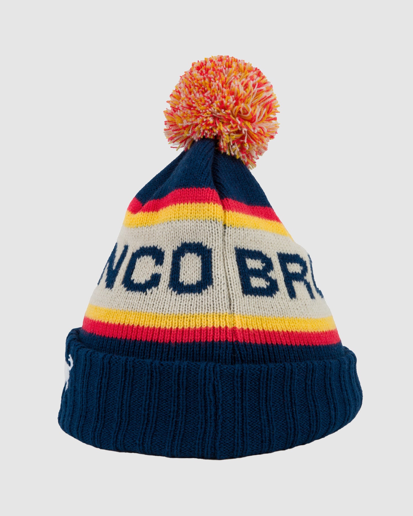 Ford Bronco Pillow Line Knit Pom Beanie