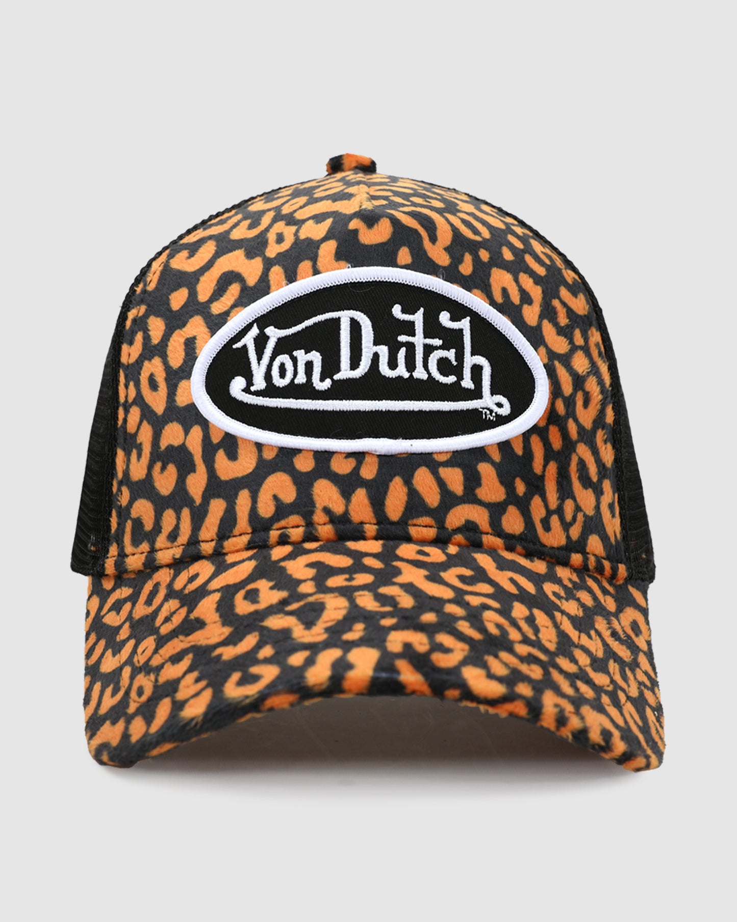 Von Dutch Leopard Trucker Cap