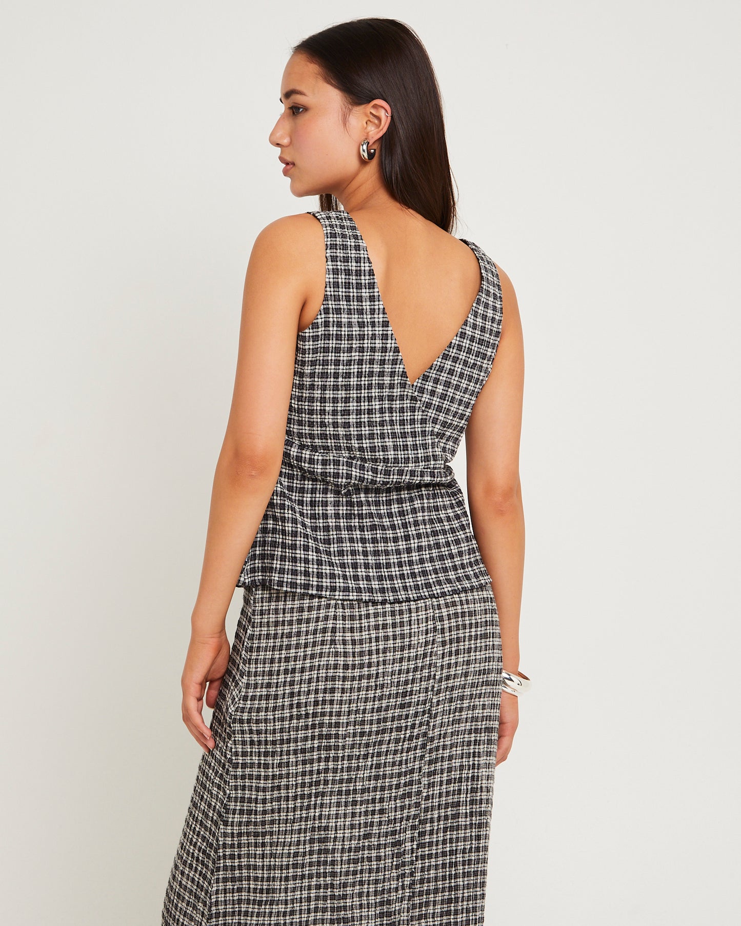 Asta Seersucker Top