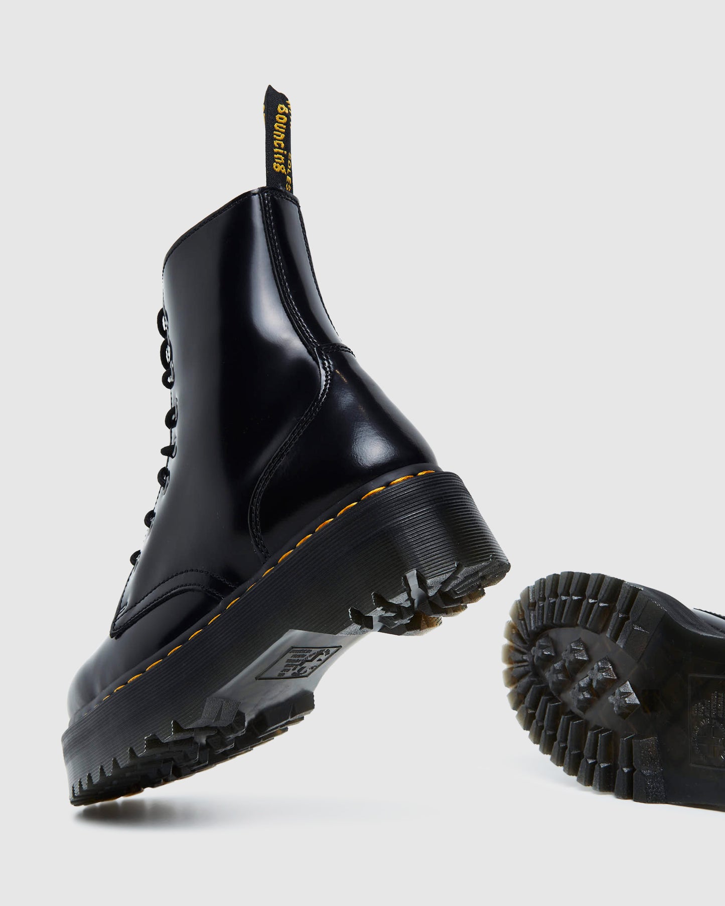 Jadon Platform 8 Eye Boots