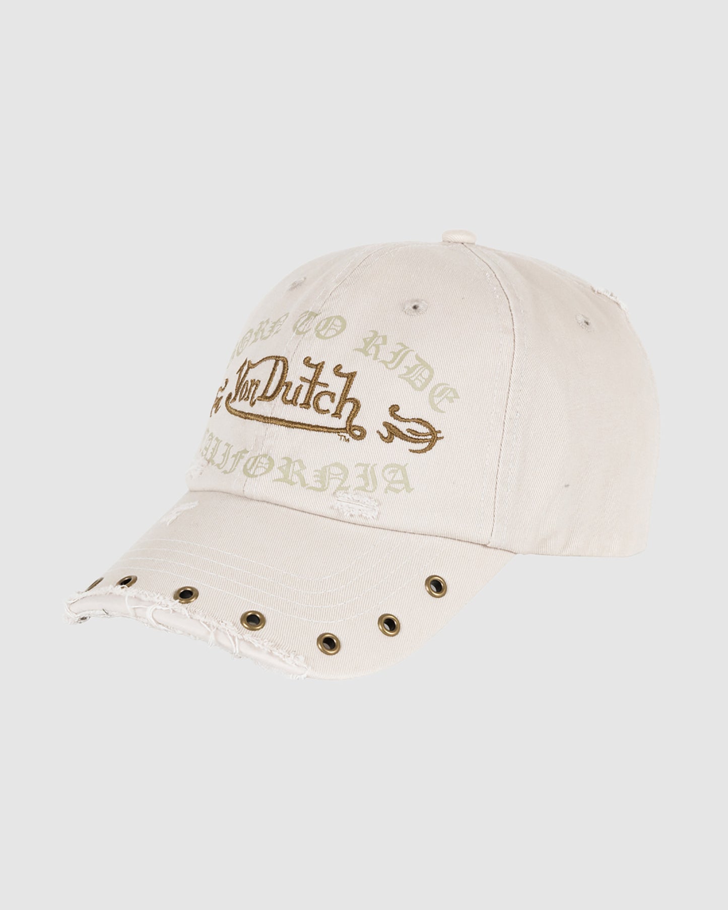 Destroyed Twill Dad Cap