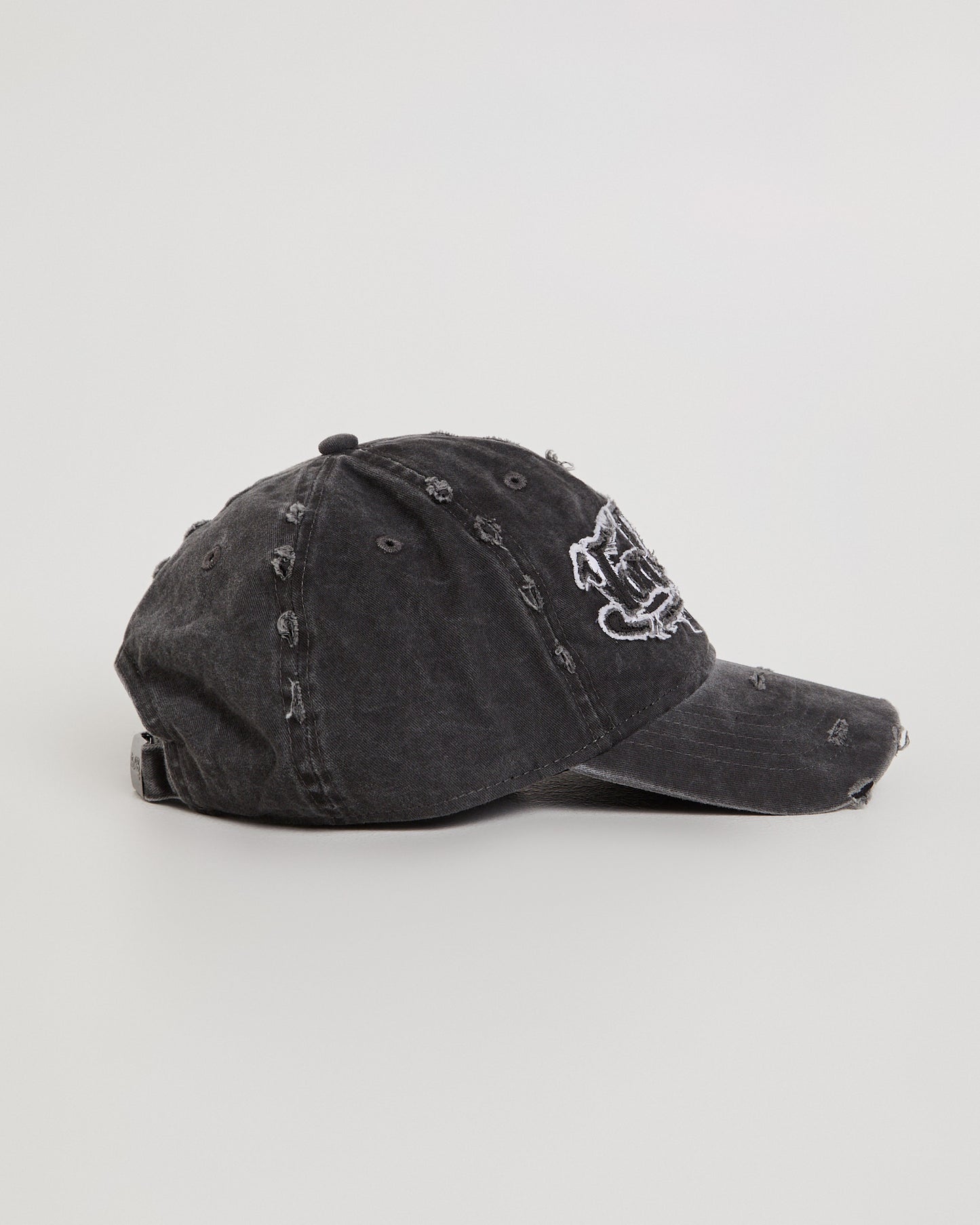 Destroyed Twill Logo Dad Cap