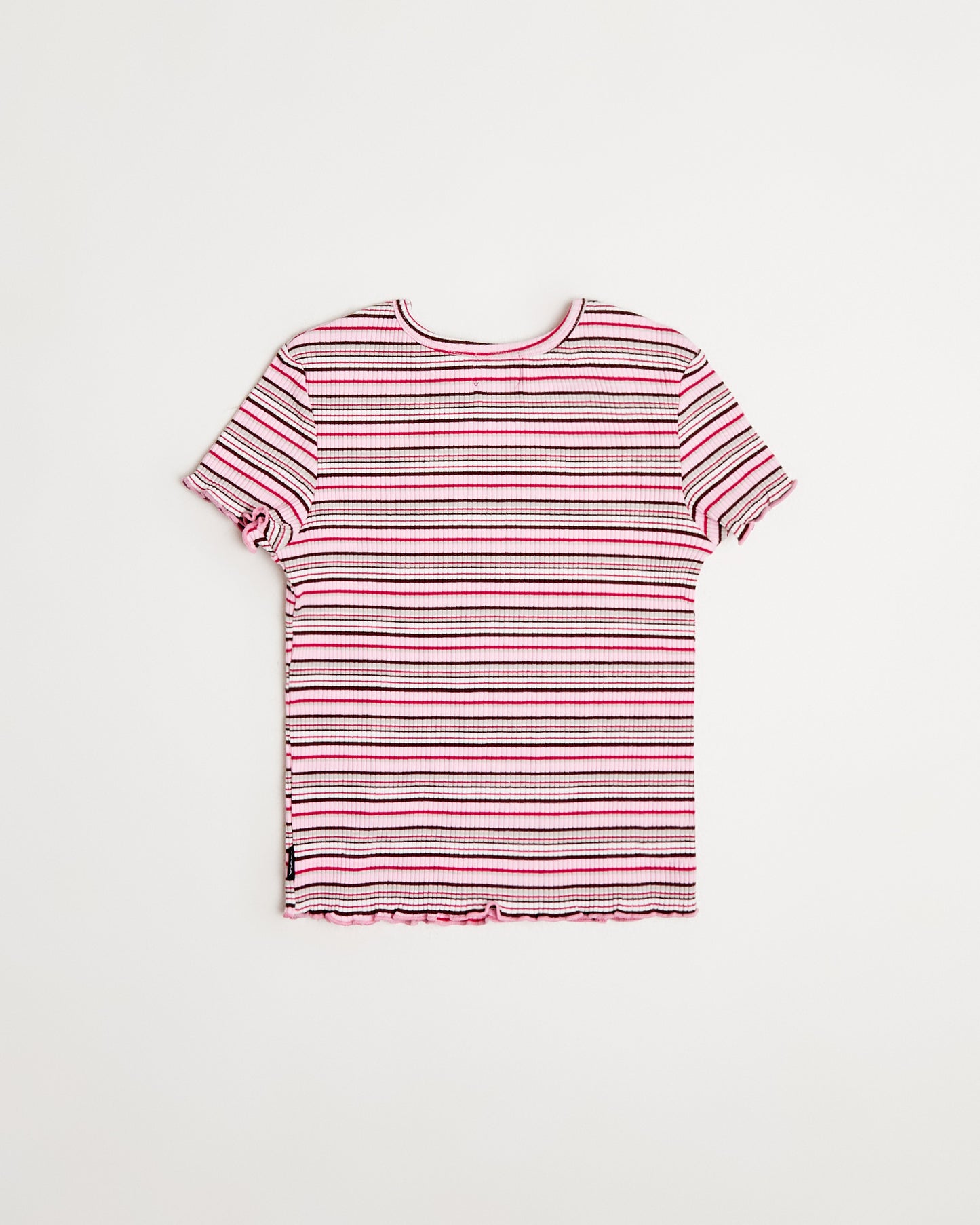 Charlotte Striped Ribbed T-Shirt