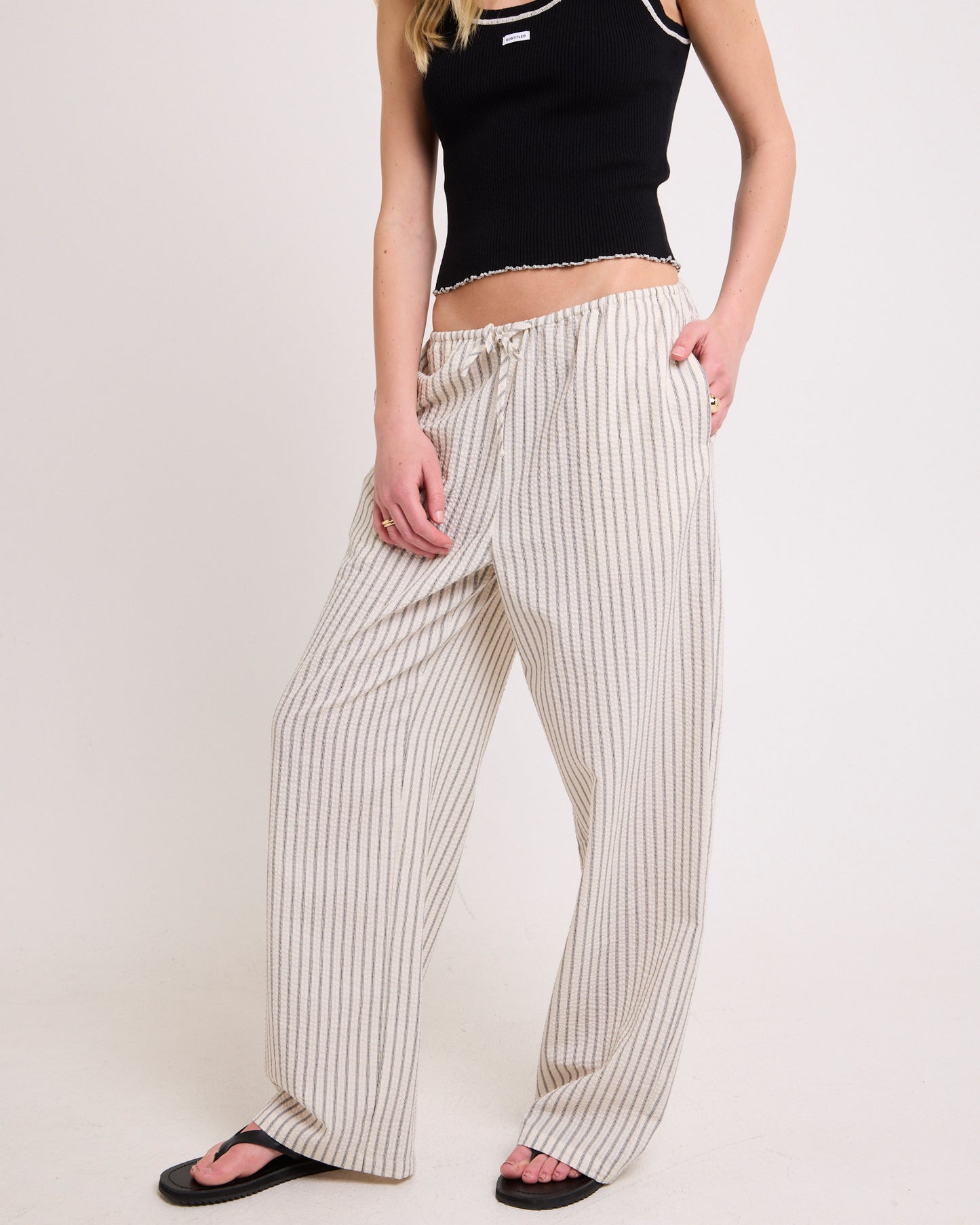 Morgan Stripe Pants