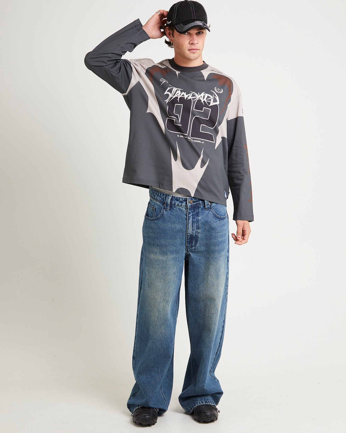 Rottweiler Moto Long Sleeve Jersey