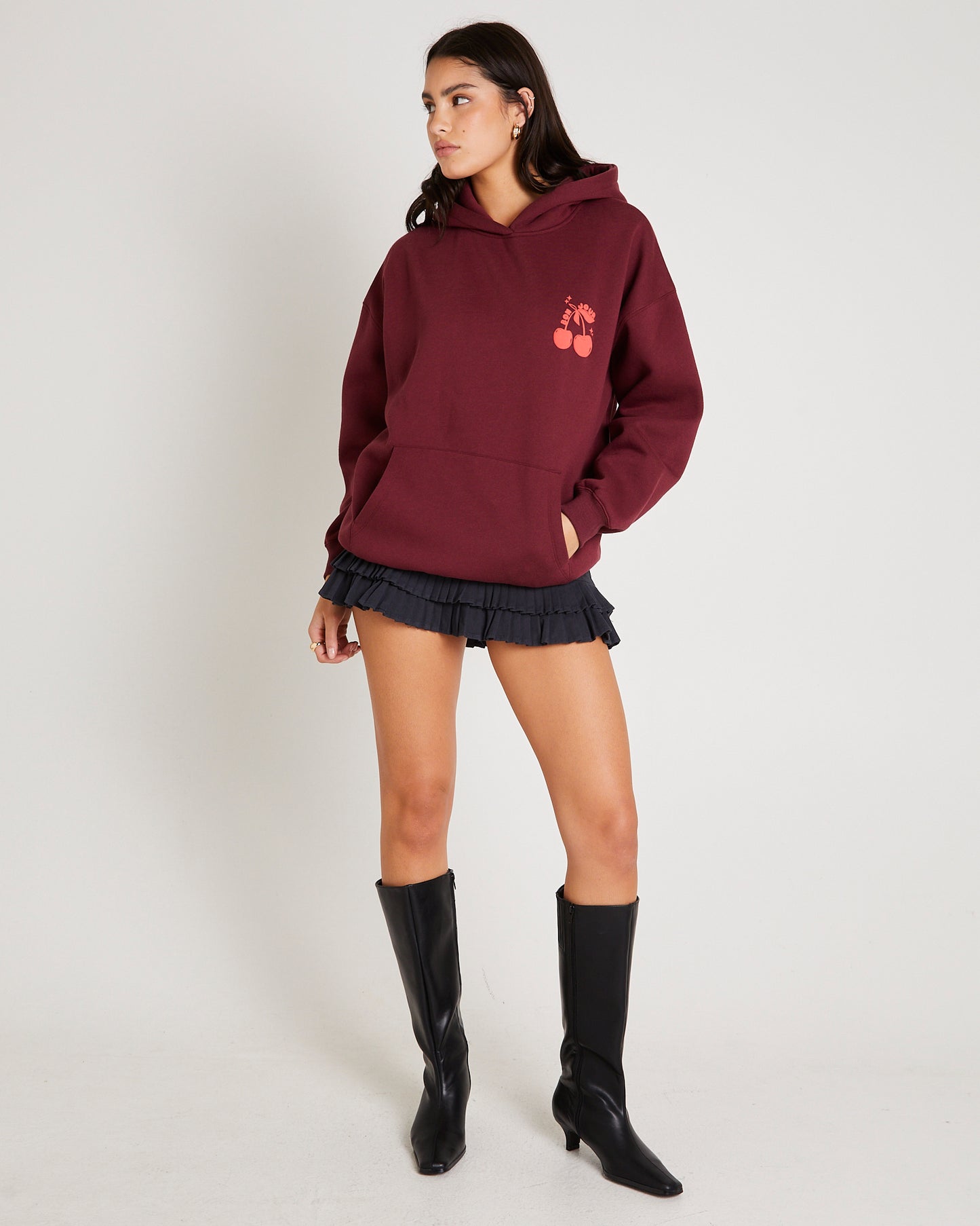 Bonjour Oversized Hoodie