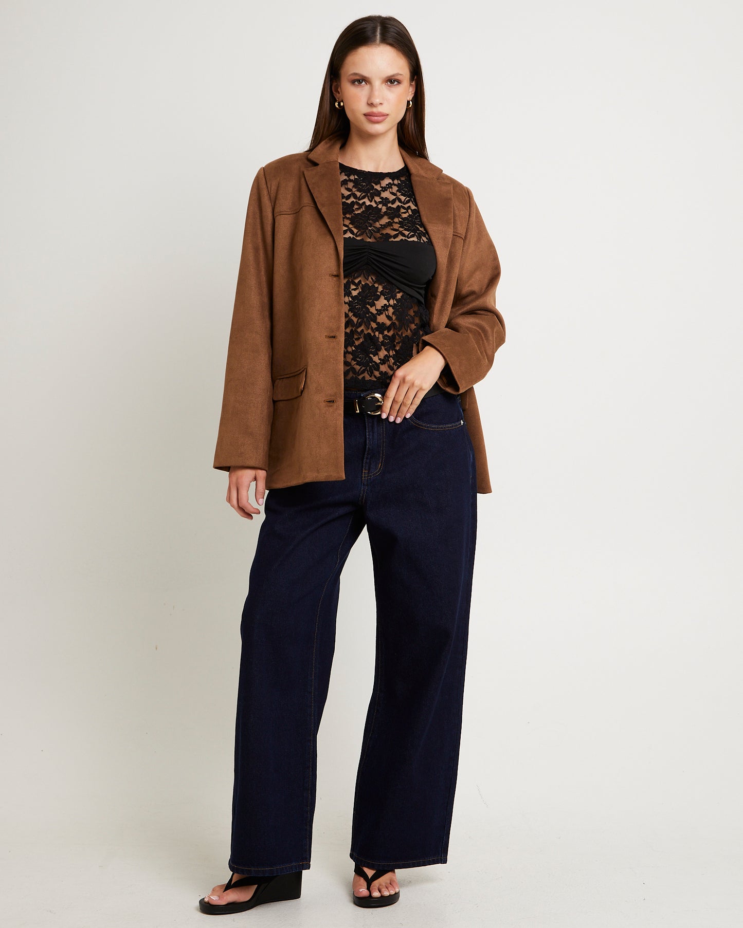 Sophia Suede Blazer
