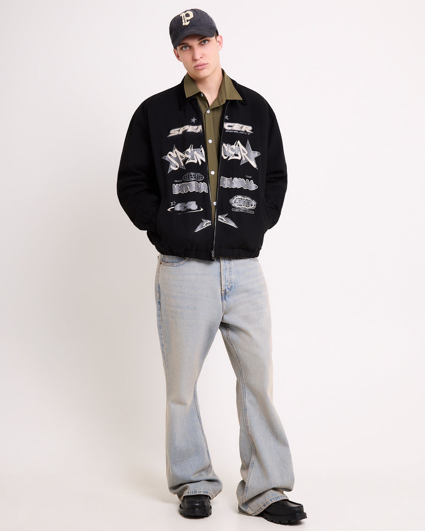 Stacked Logo Jacket