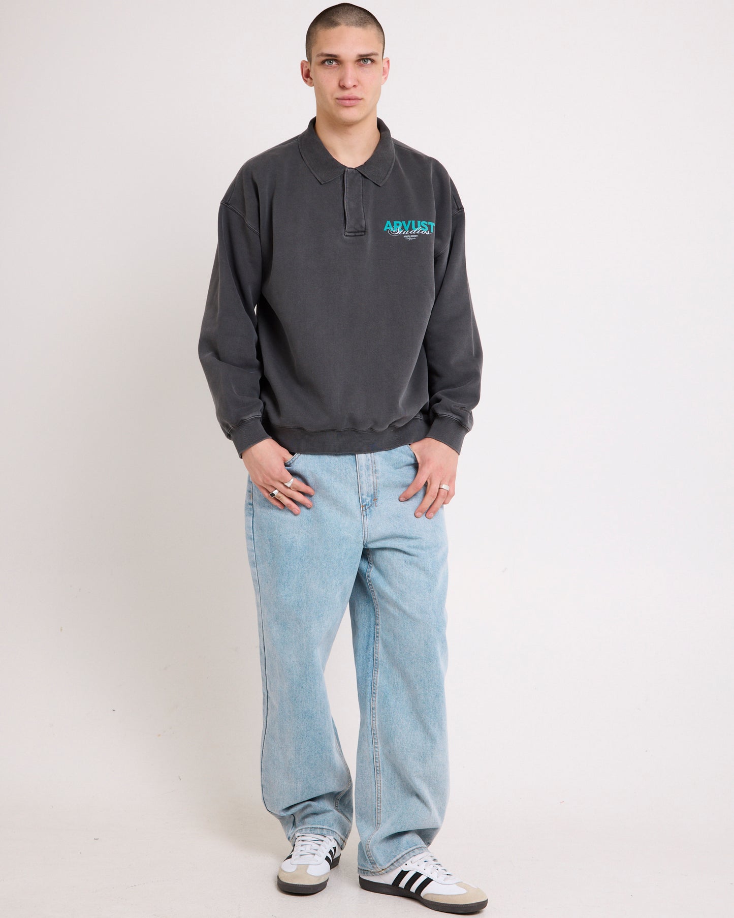 Studio Fleece Polo