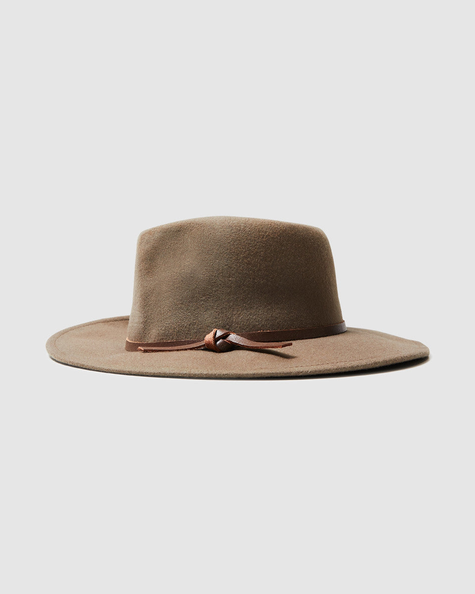 Howard Wool Fedora Cigar Brown