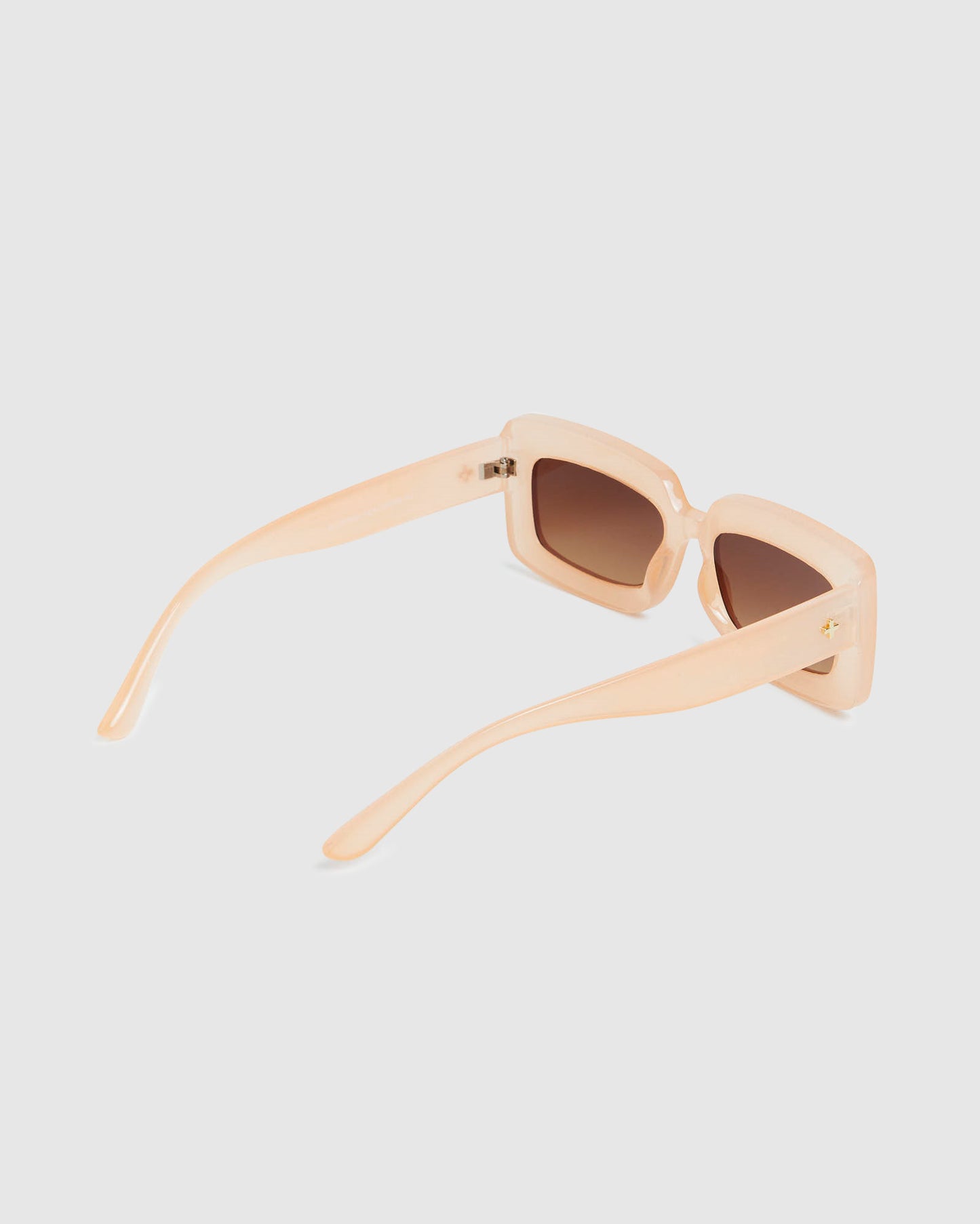 Blurred Sunglasses Peach/Brown