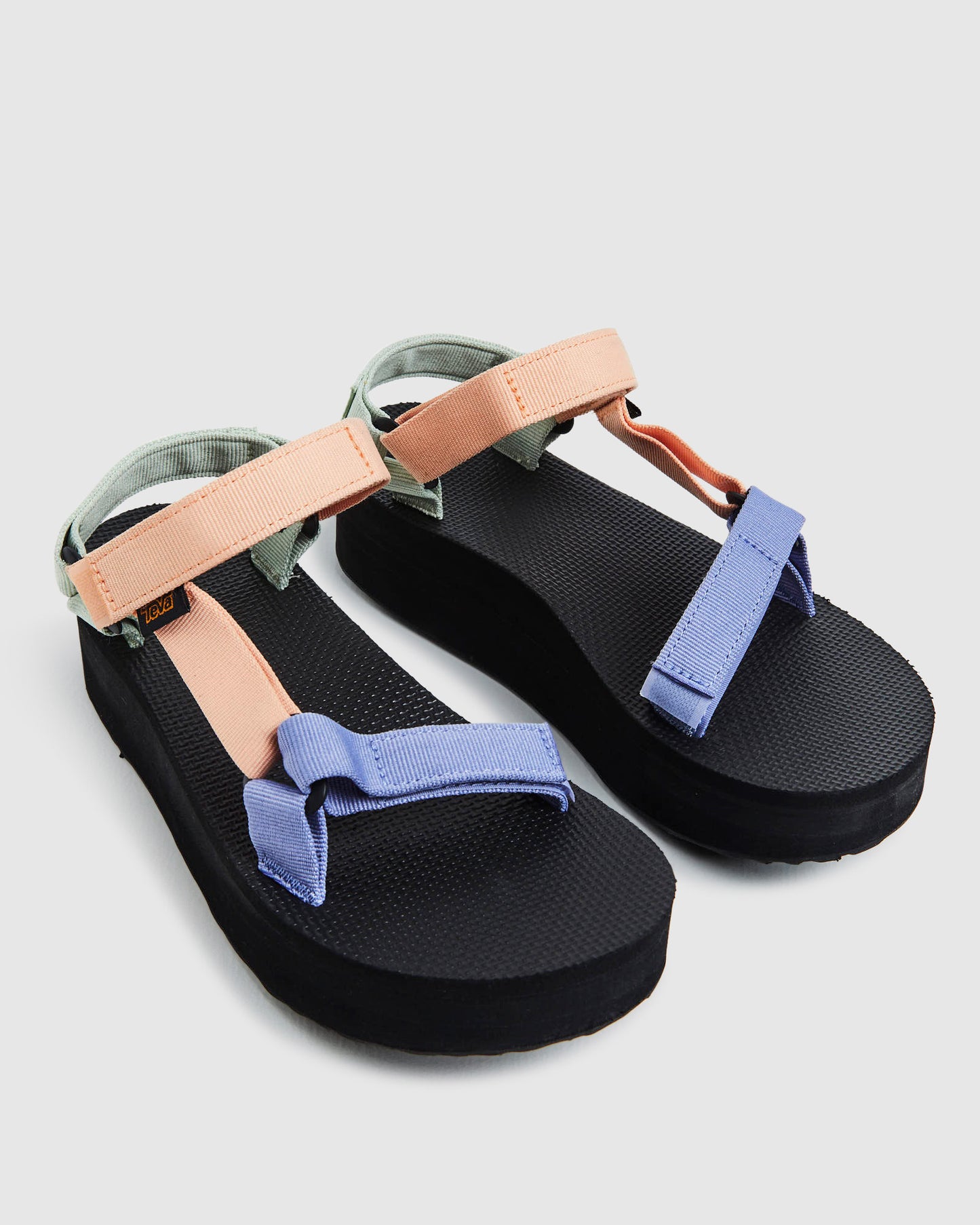 W Flatform Universal Sandals Sherbet Multi