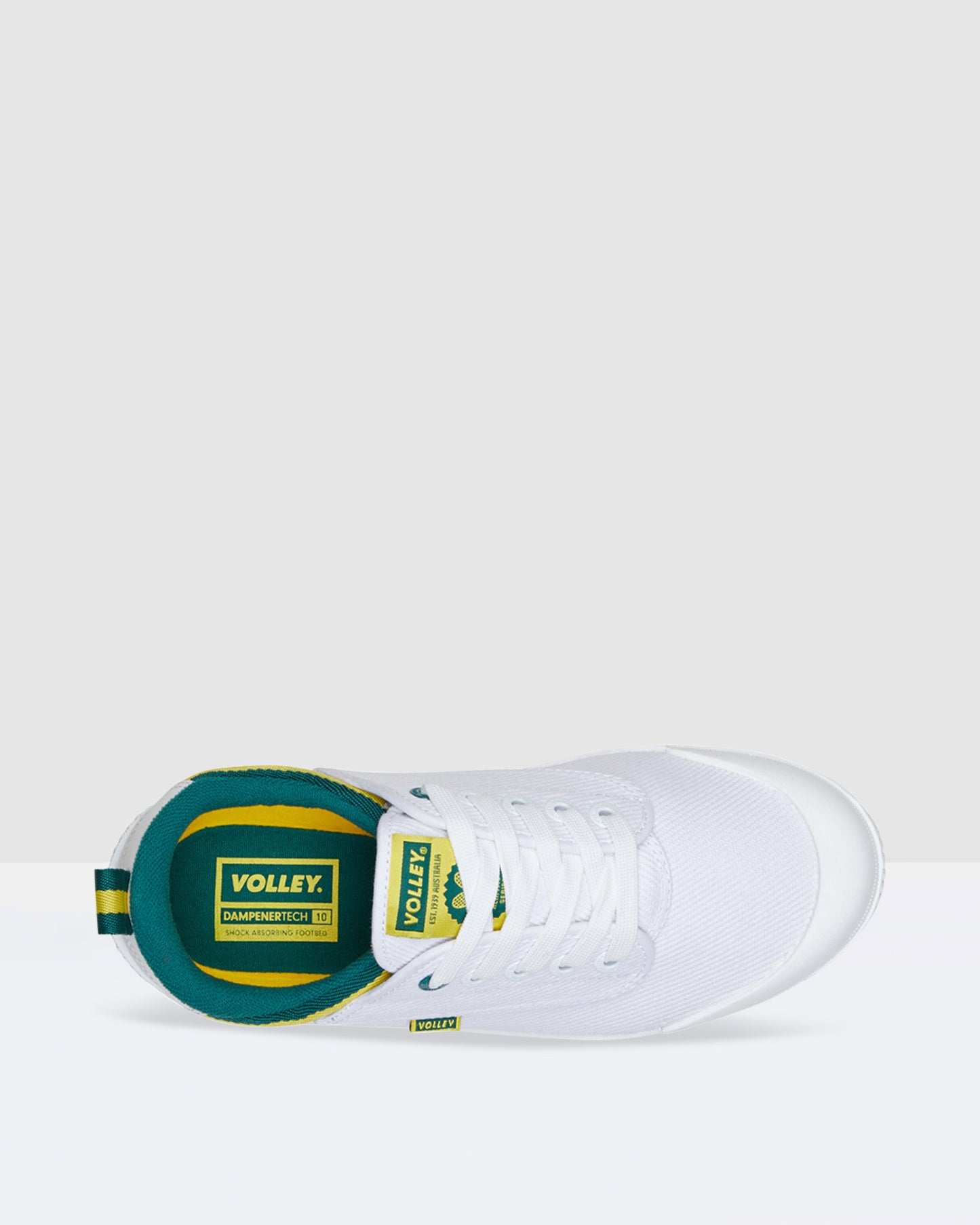 Heritage Low Sneakers White/Green/Gold