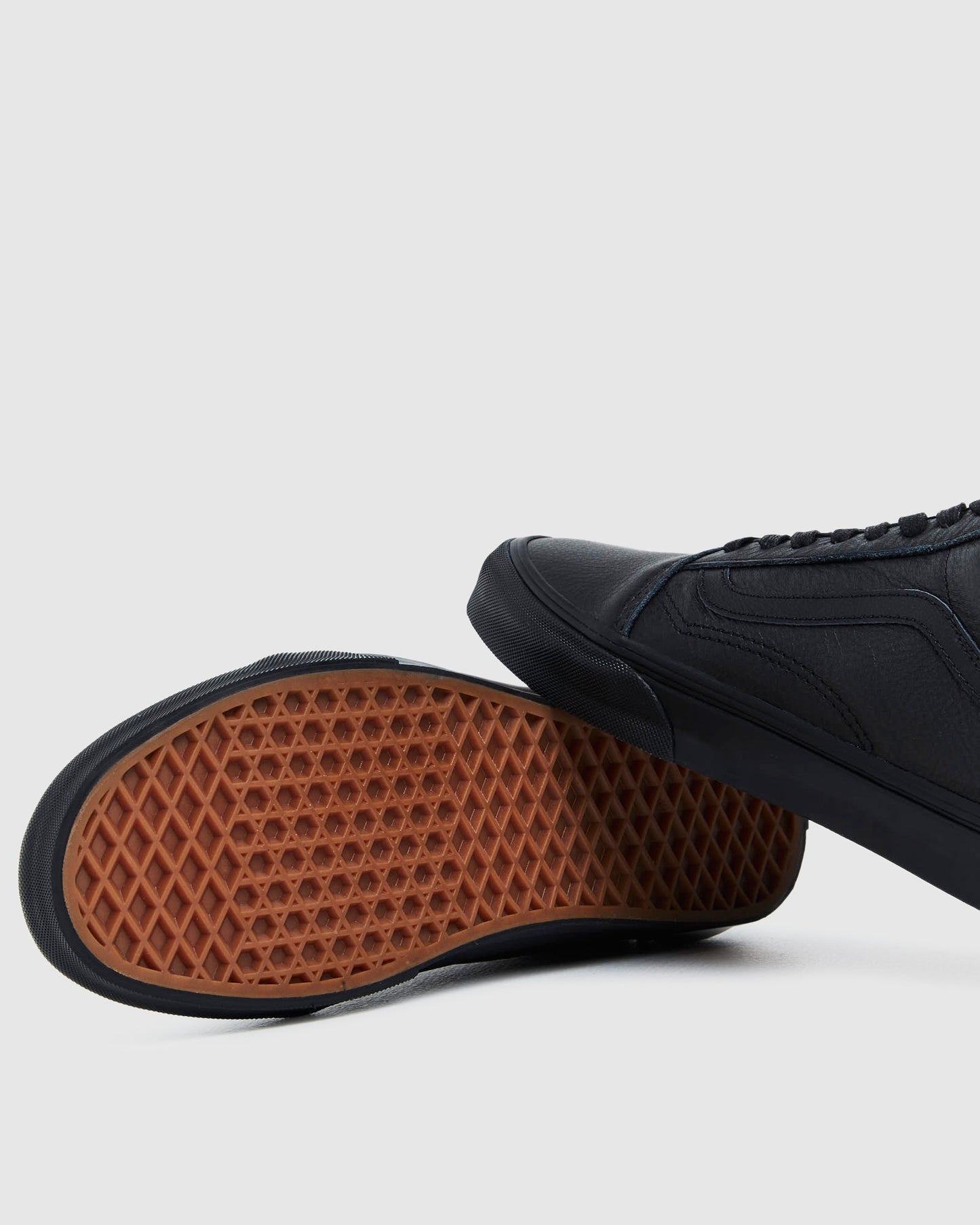 Old Skool Leather Sneakers Black