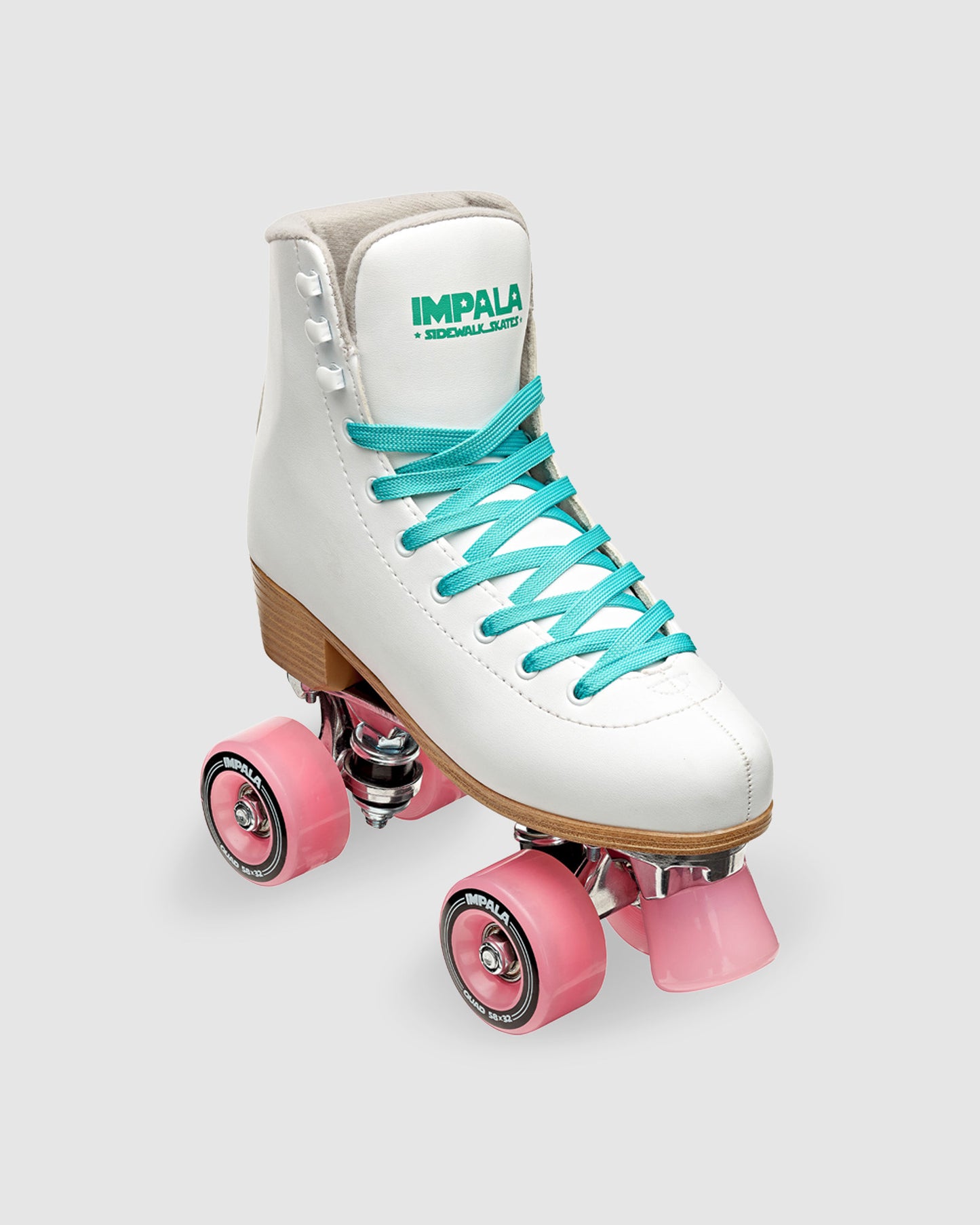 Quad Roller Skates White