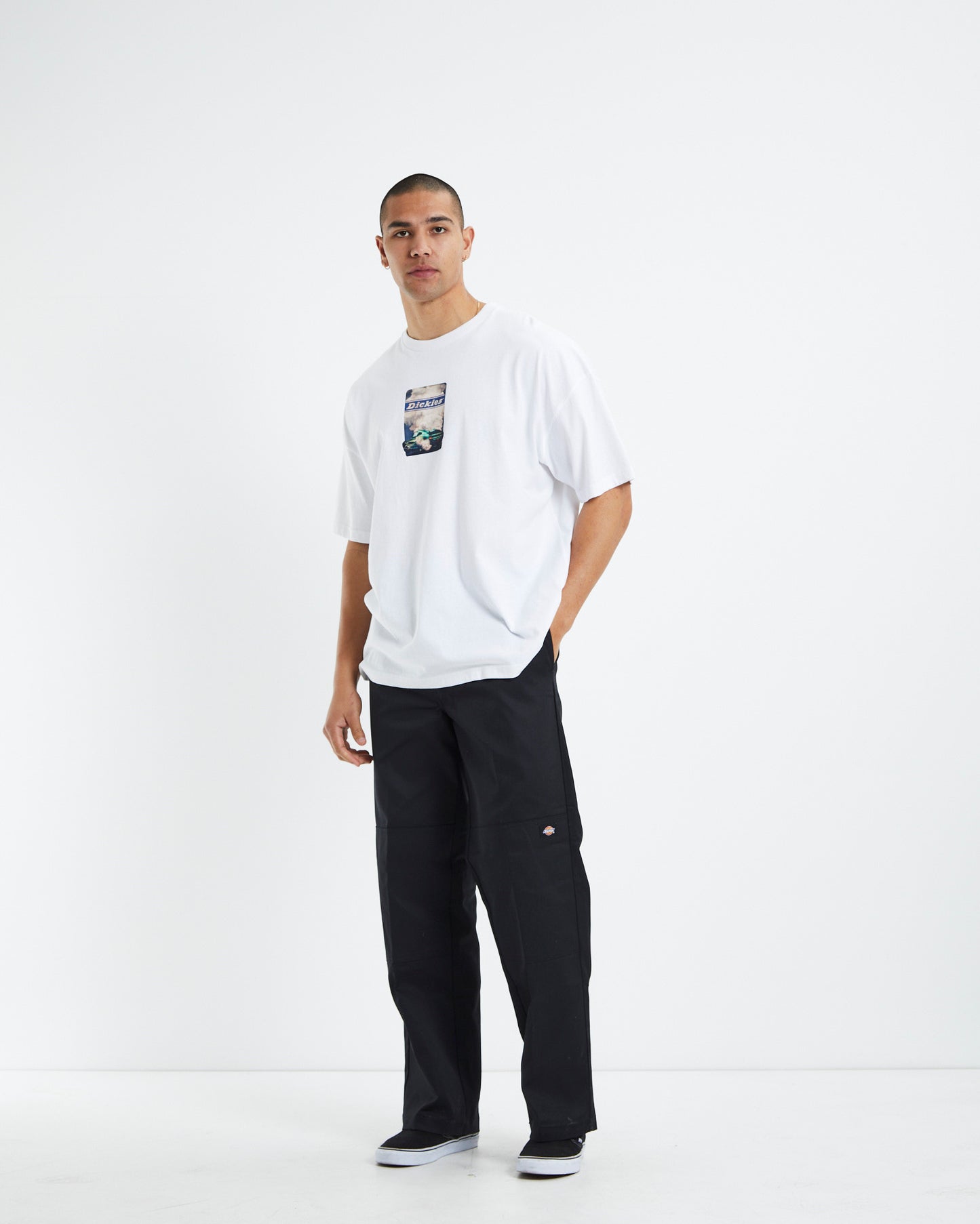 85-283 Loose Fit Pants Black