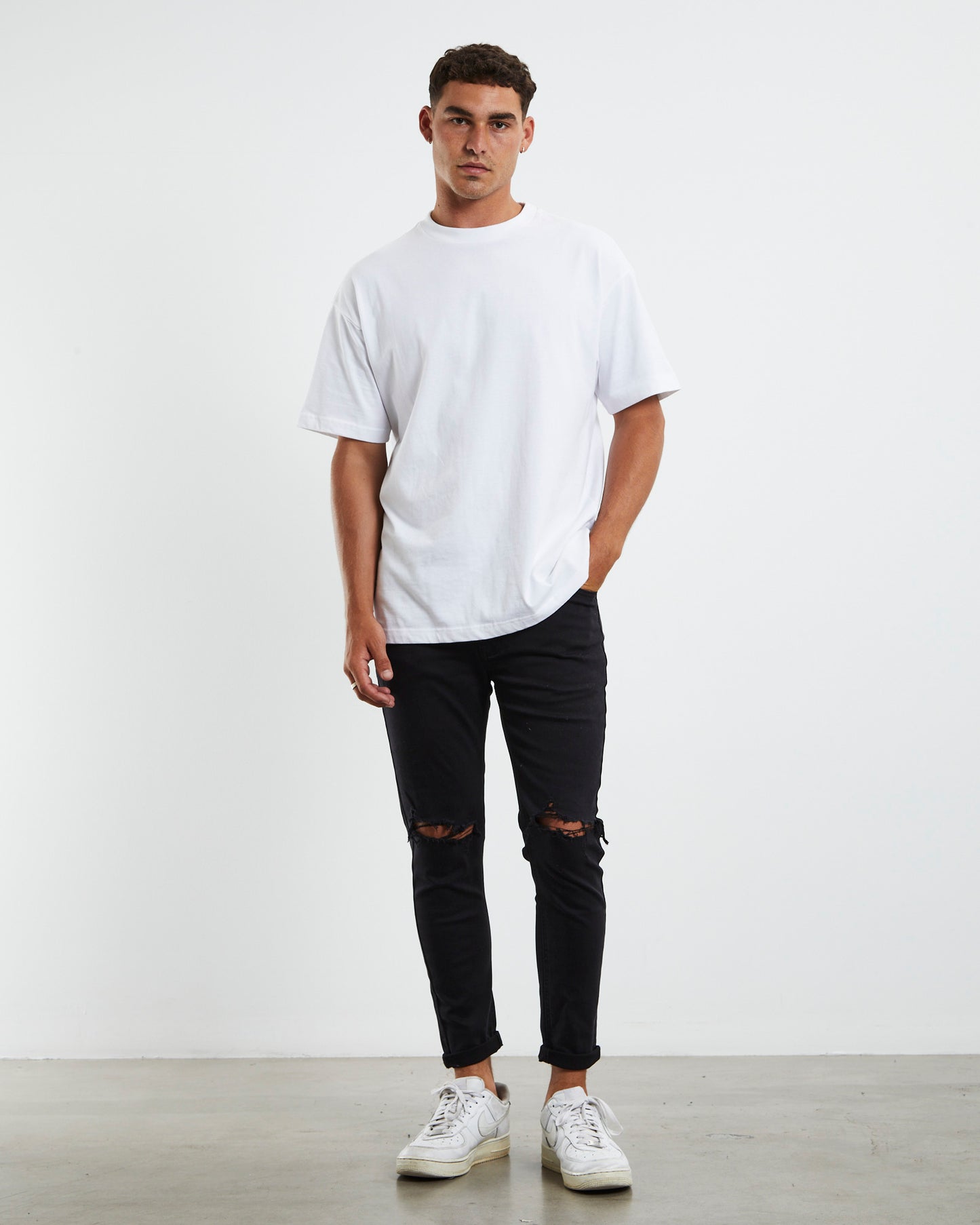 Offset Denim Jeans Base