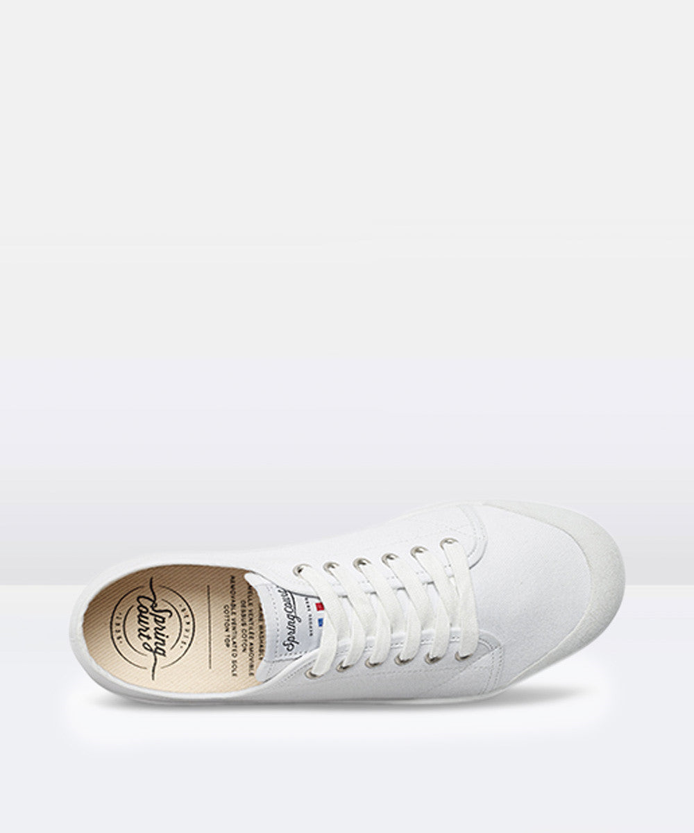 G2 Womens White Organic Cotton Canvas