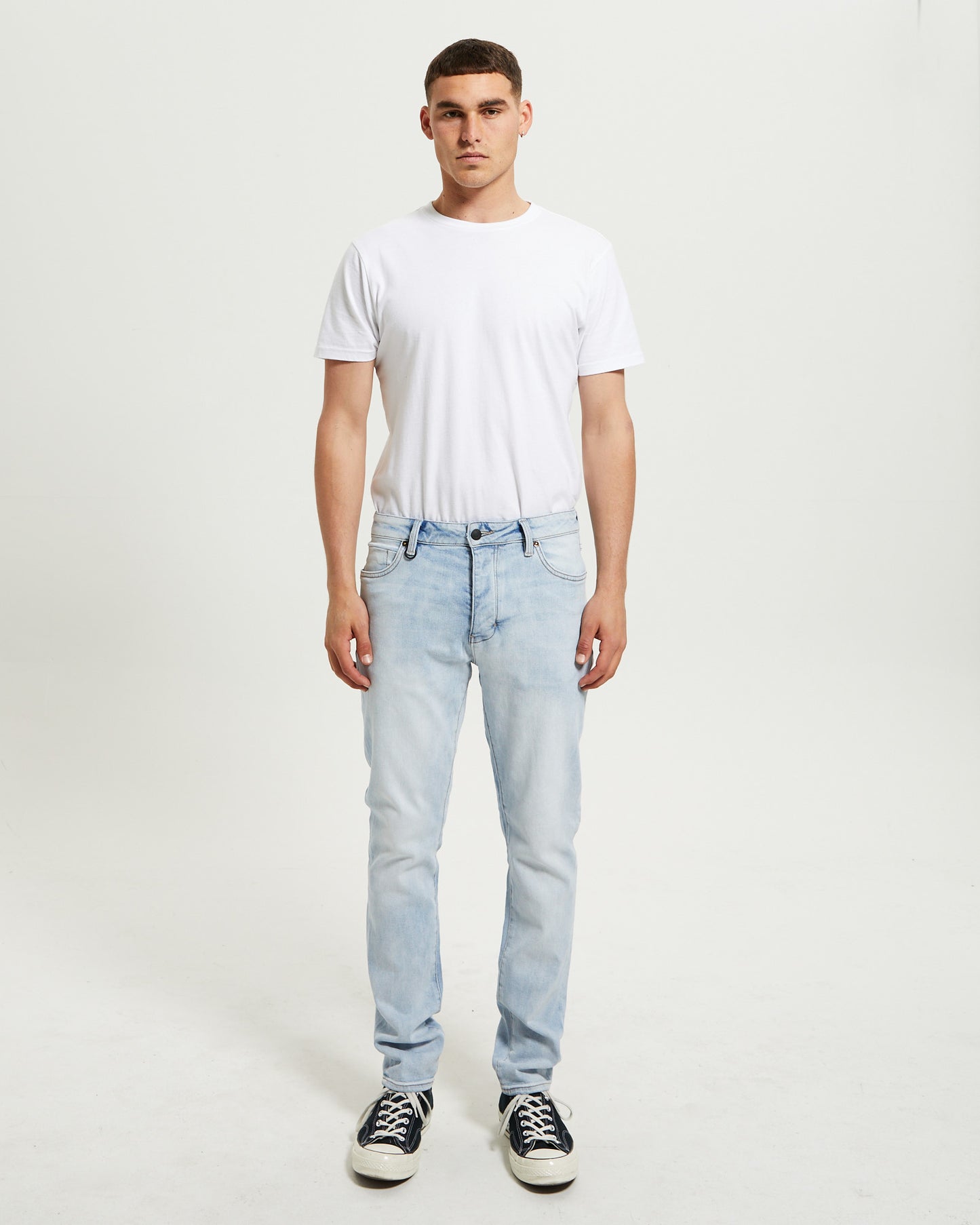 Ray Tapered Slim Denim Jeans Coastal