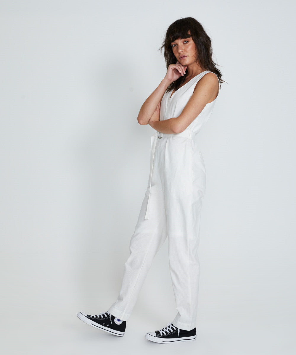 Dylan Onepiece Jumpsuit White