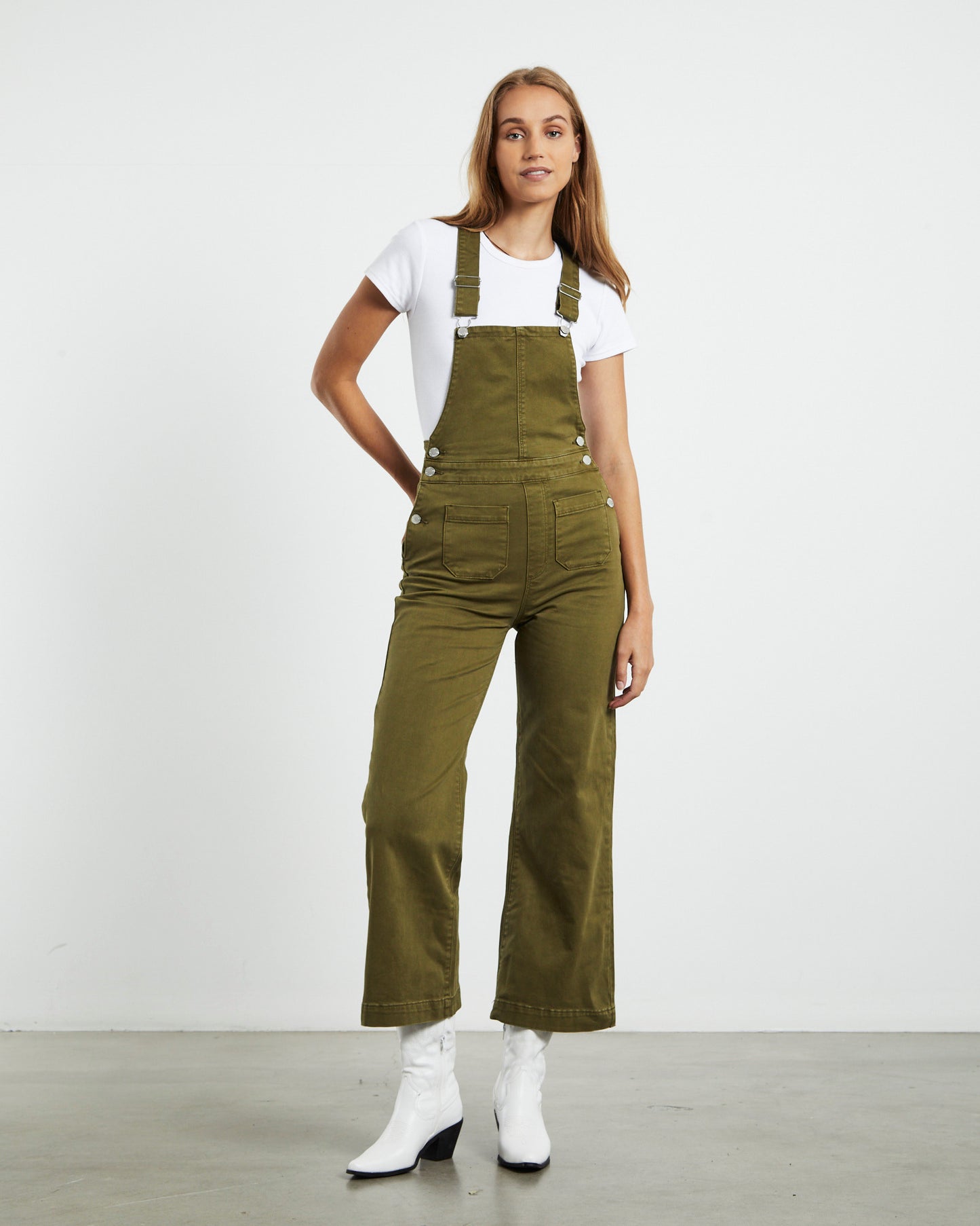 Sailor Overall Pants Army Green