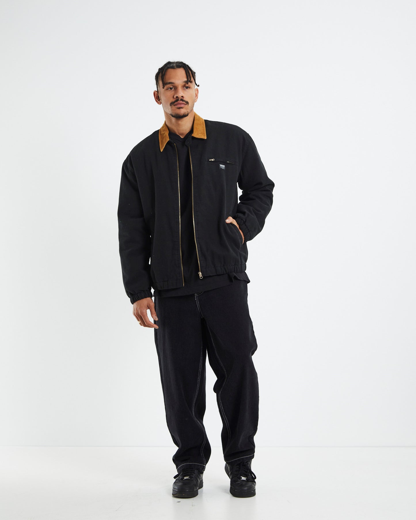 District Canvas Jacket Black