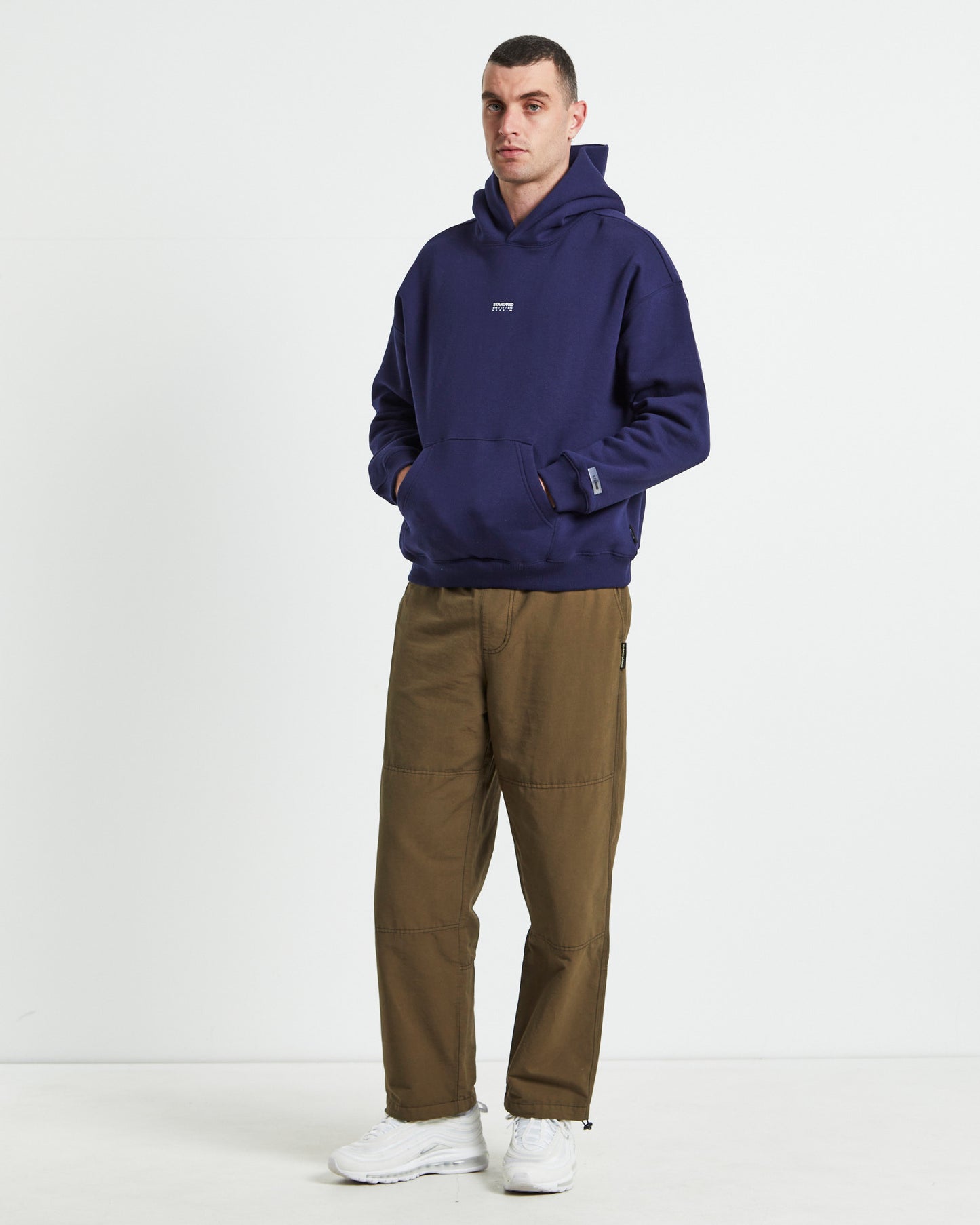 Code Hoodie Midnight Blue