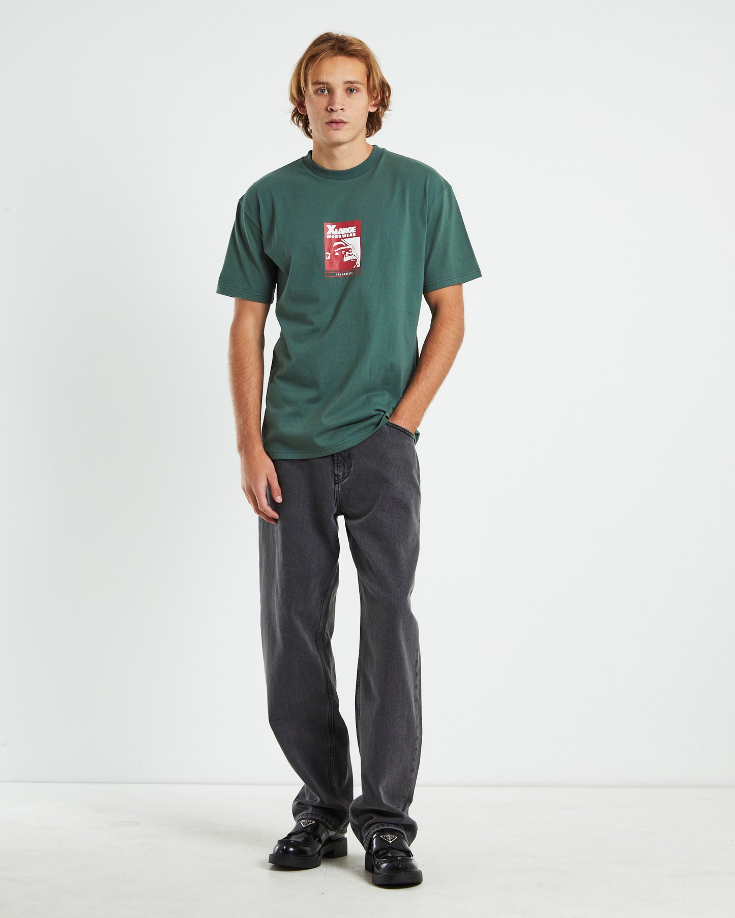 Workwear Short Sleeve T-shirt Duck Green