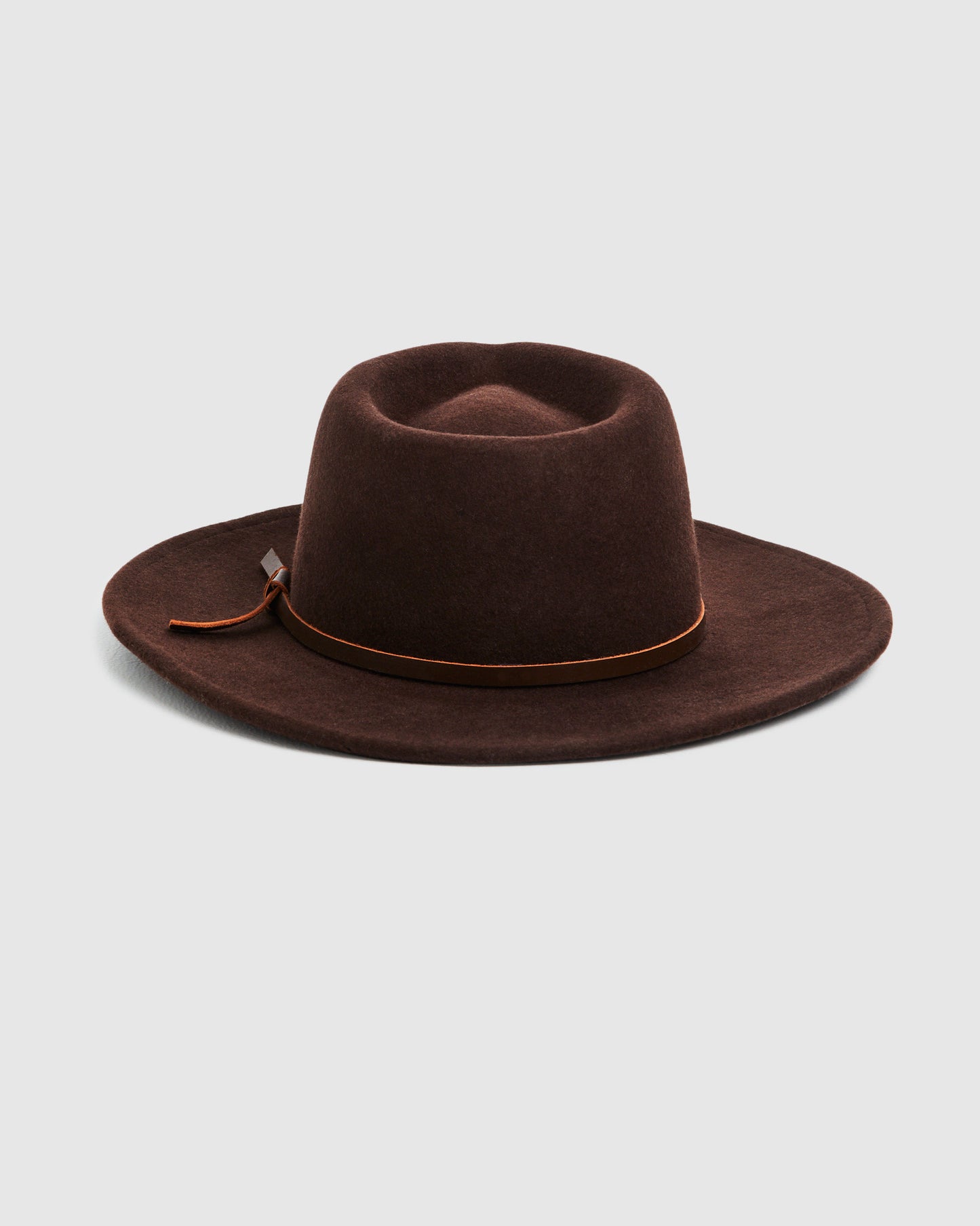 Howard Wool Fedora Cedar Brown