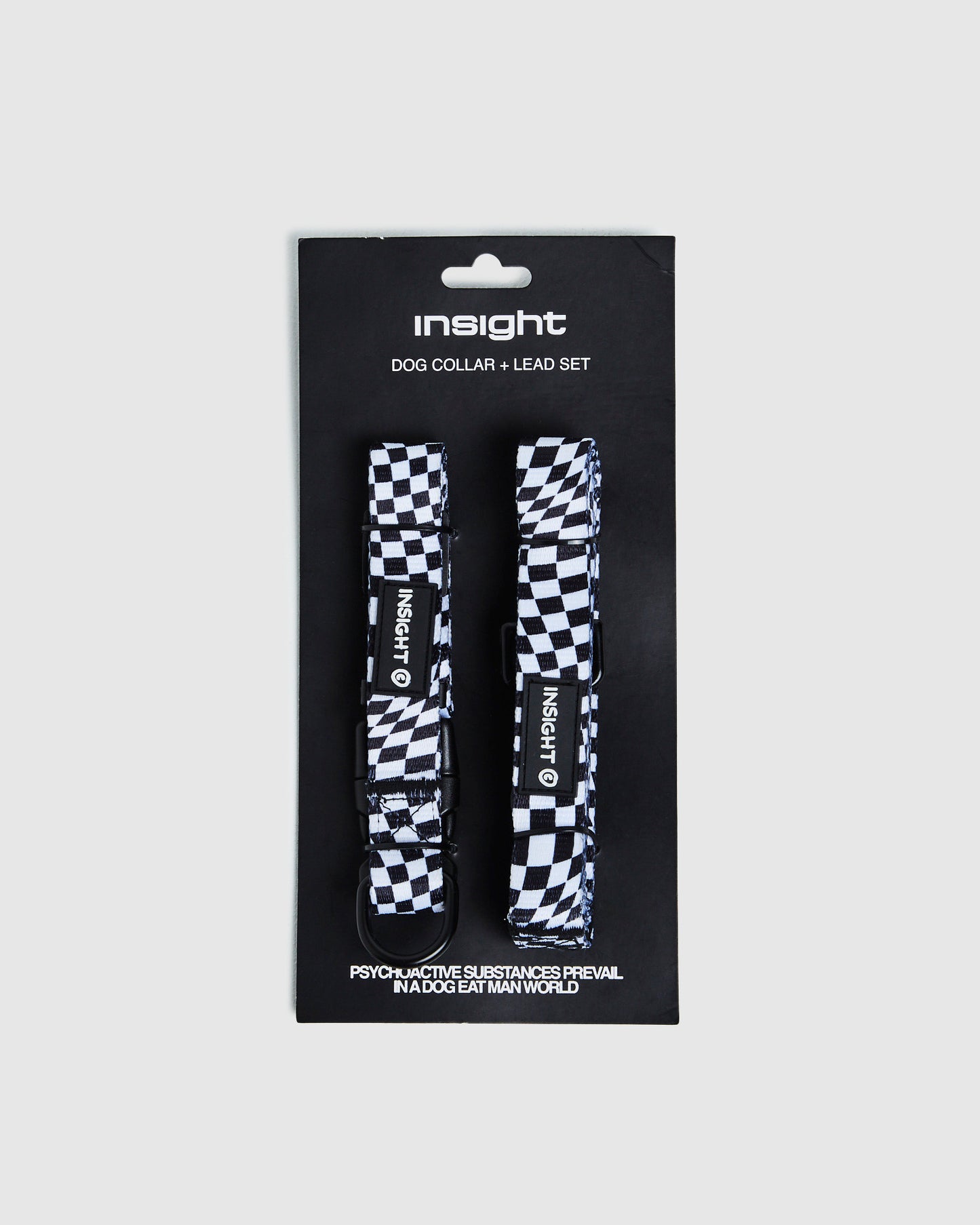 Tripped Out Dog Collar and Lead Set