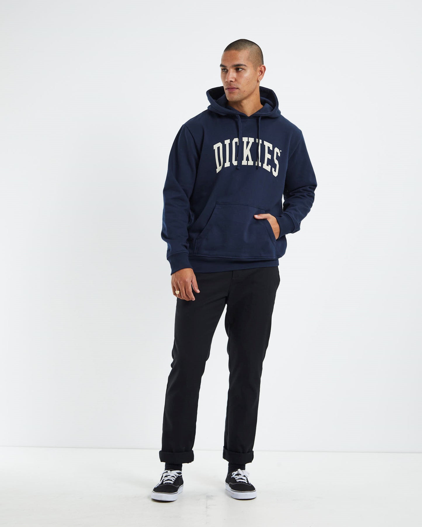 Longview Pull Over Hoodie Navy