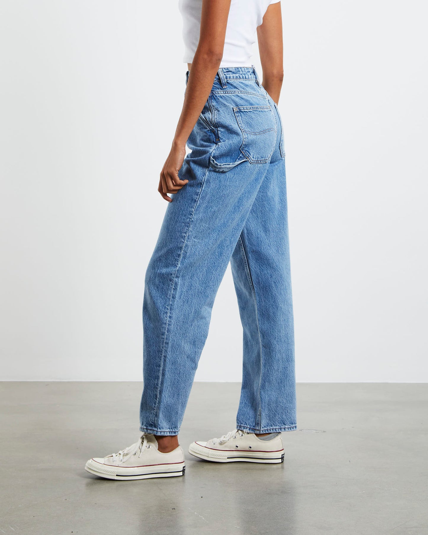 Hi Baggy Carpenter Denim Jeans