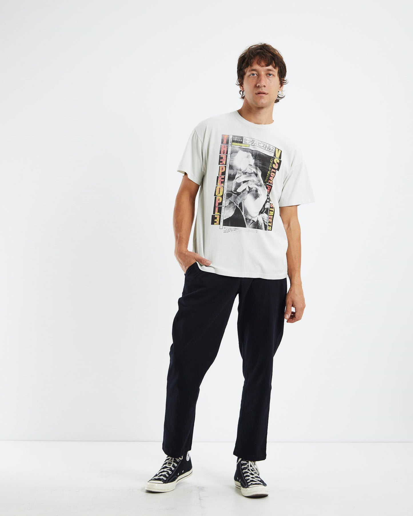 Cherub Vintage T-Shirt Antique White